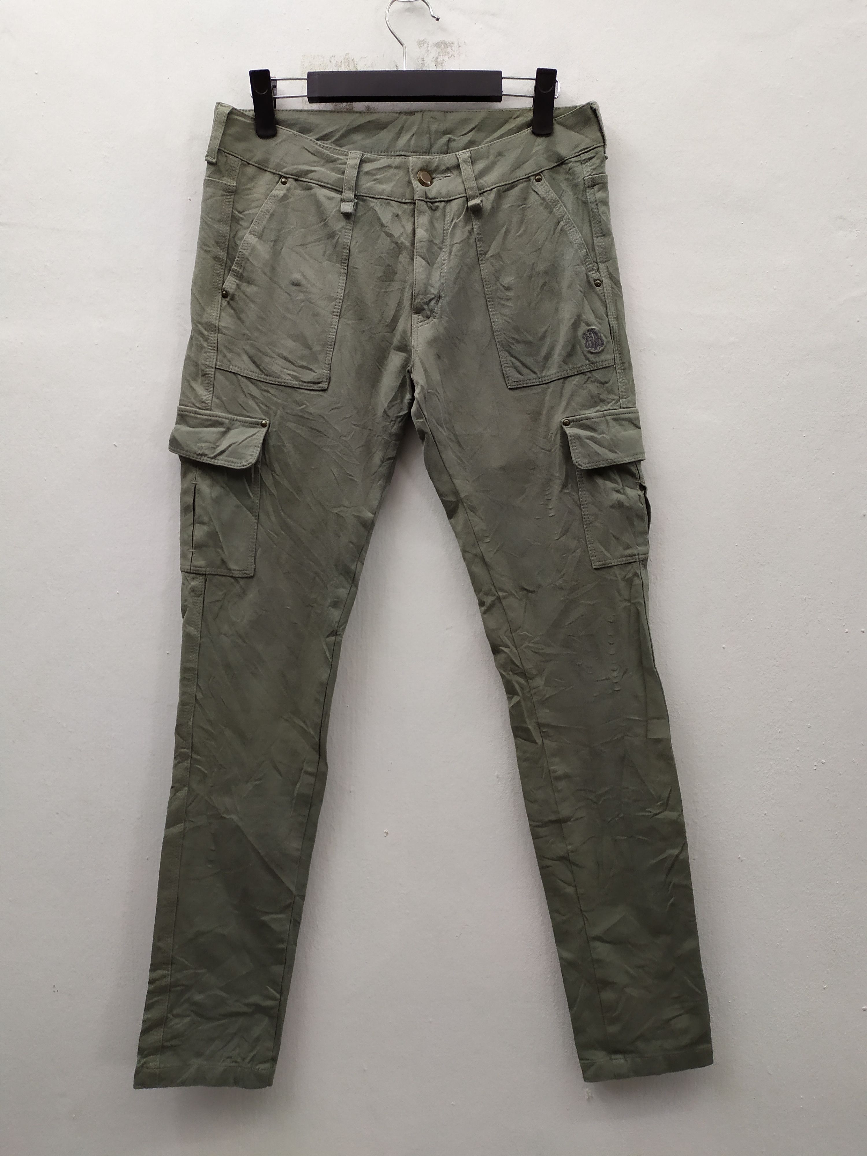 Japanese Brand NICOLE FADED CARGO PANTS/ TACTICAL PANTS Size US 28 / EU 44 - 1 Thumbnail