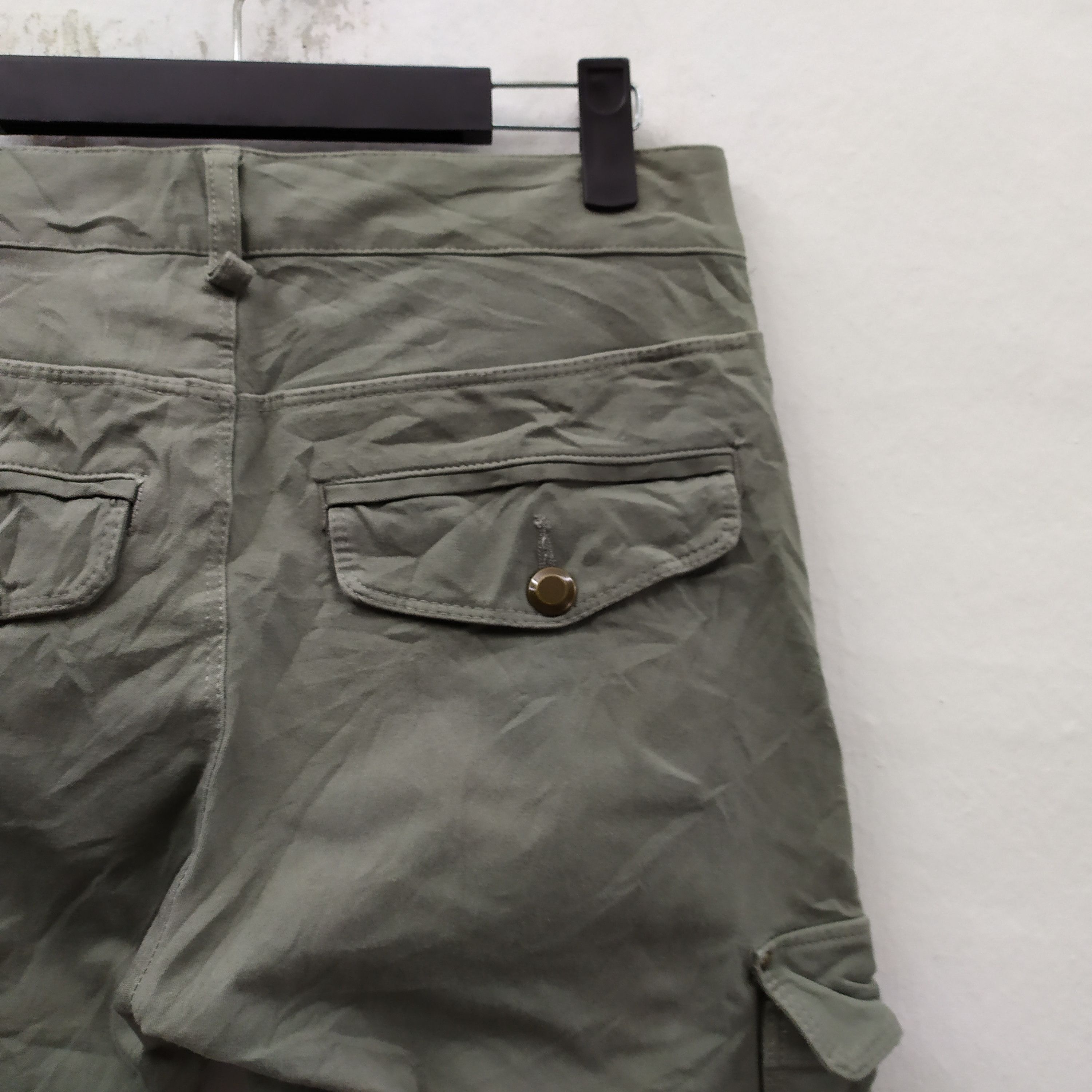 Japanese Brand NICOLE FADED CARGO PANTS/ TACTICAL PANTS Size US 28 / EU 44 - 11 Thumbnail