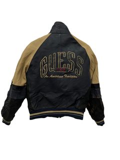Vintage Guess Varsity Jacket 10-Day Rental/Try-On / Unknown / Small