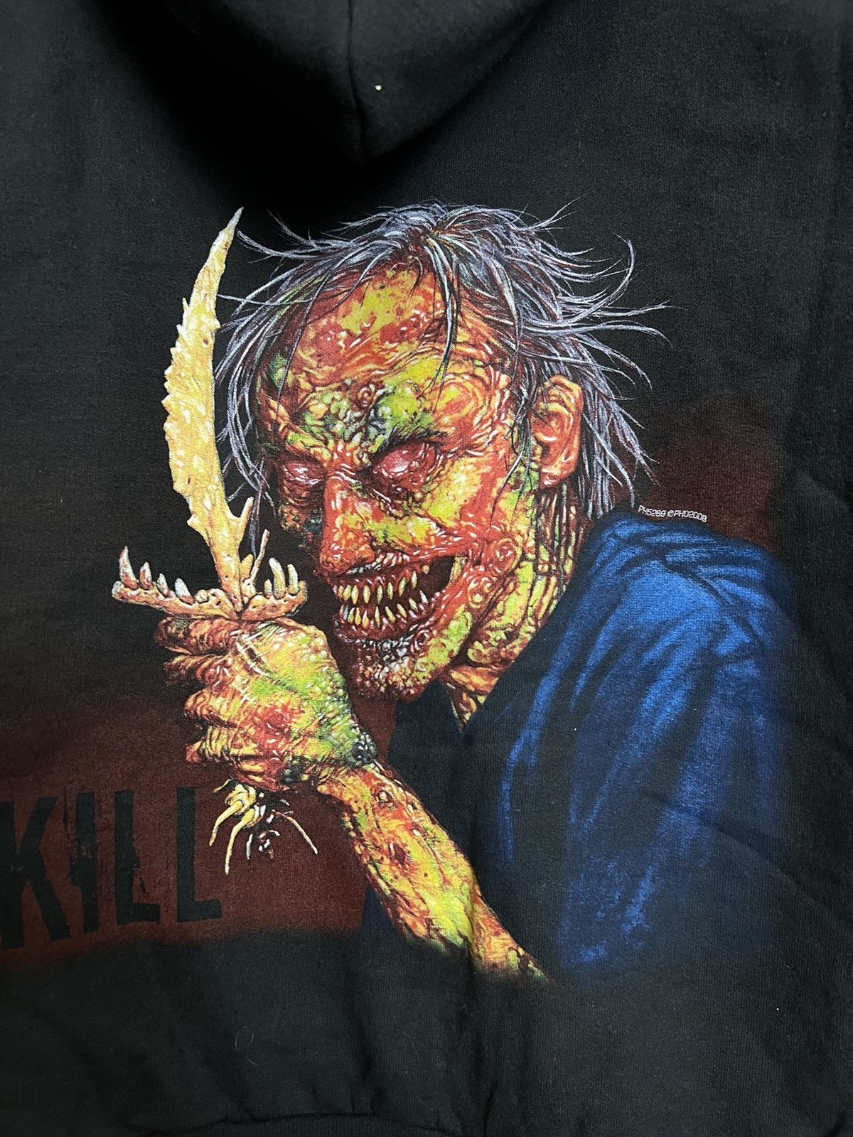 Band Tees Rare Vintage 00s Cannibal Corpse Metal Death Hoodie Y2K S Size US S / EU 44-46 / 1 - 3 Thumbnail