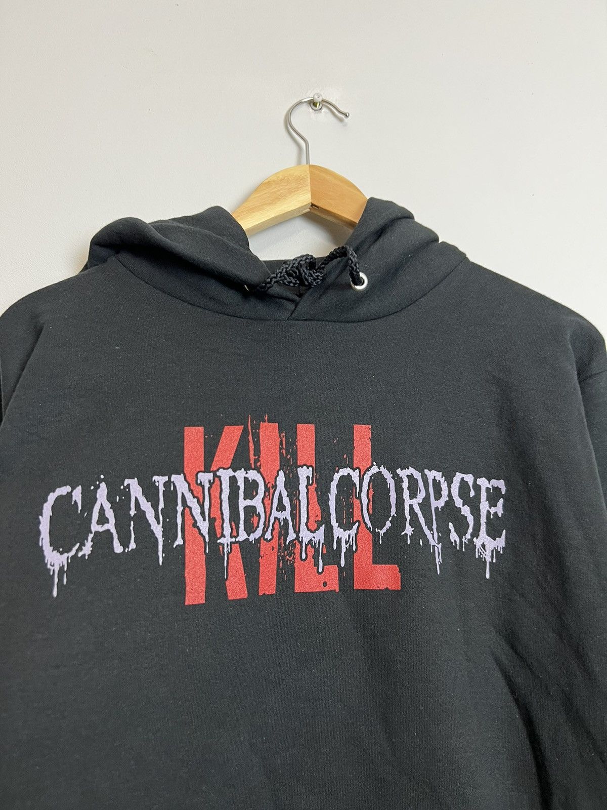 Band Tees Rare Vintage 00s Cannibal Corpse Metal Death Hoodie Y2K S Size US S / EU 44-46 / 1 - 4 Thumbnail