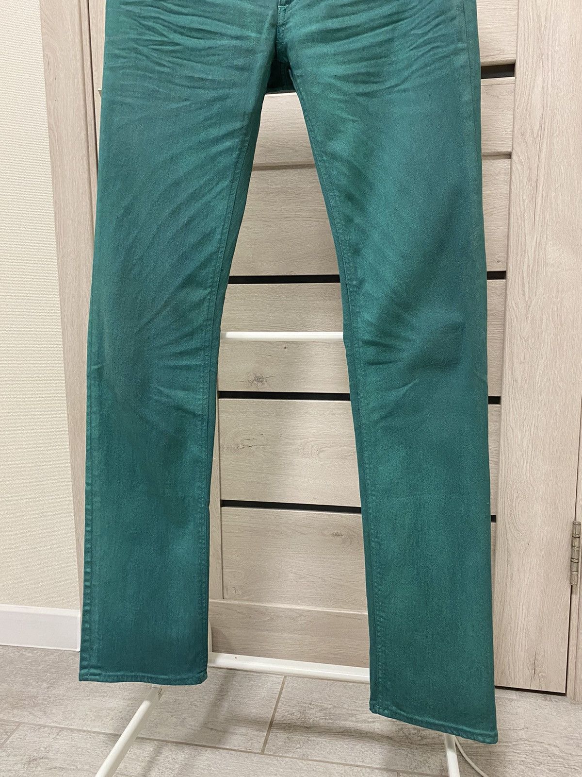 Acne Studios Acne Studios Hep Used Twill Jade Green Women’s Jeans Size 30" / US 8 / IT 44 - 3 Thumbnail