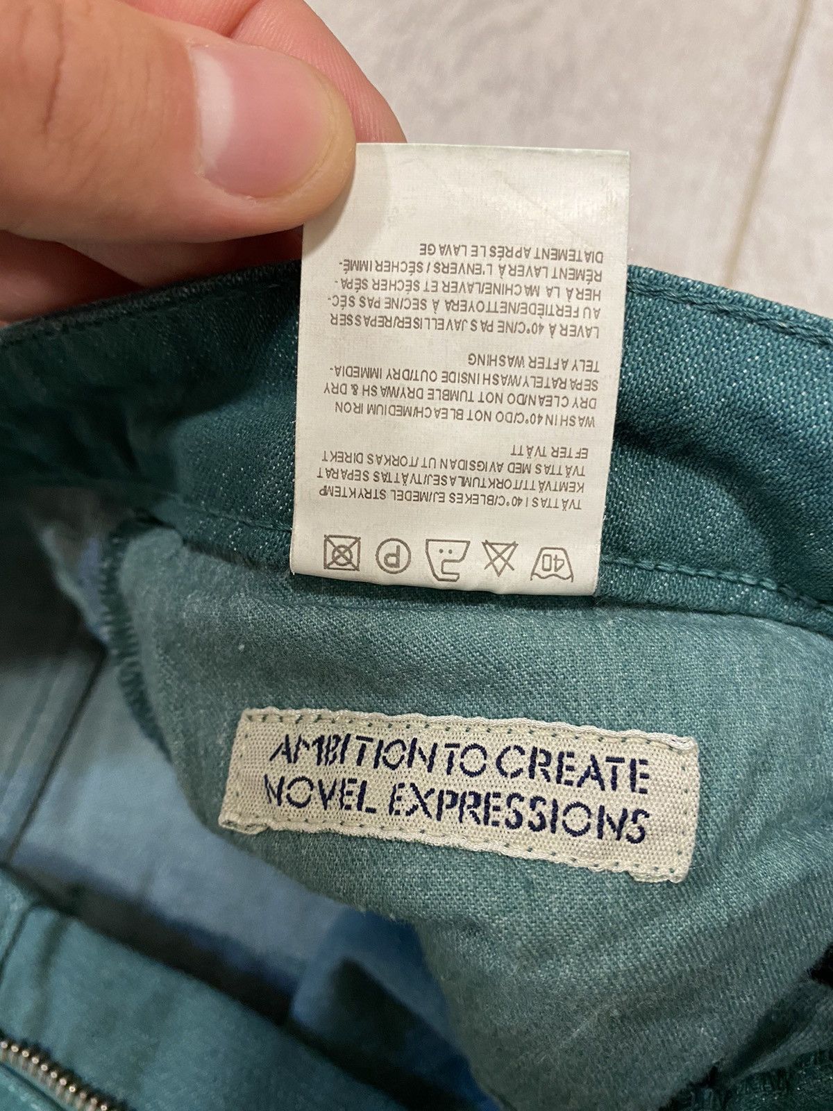 Acne Studios Acne Studios Hep Used Twill Jade Green Women’s Jeans Size 30" / US 8 / IT 44 - 13 Thumbnail