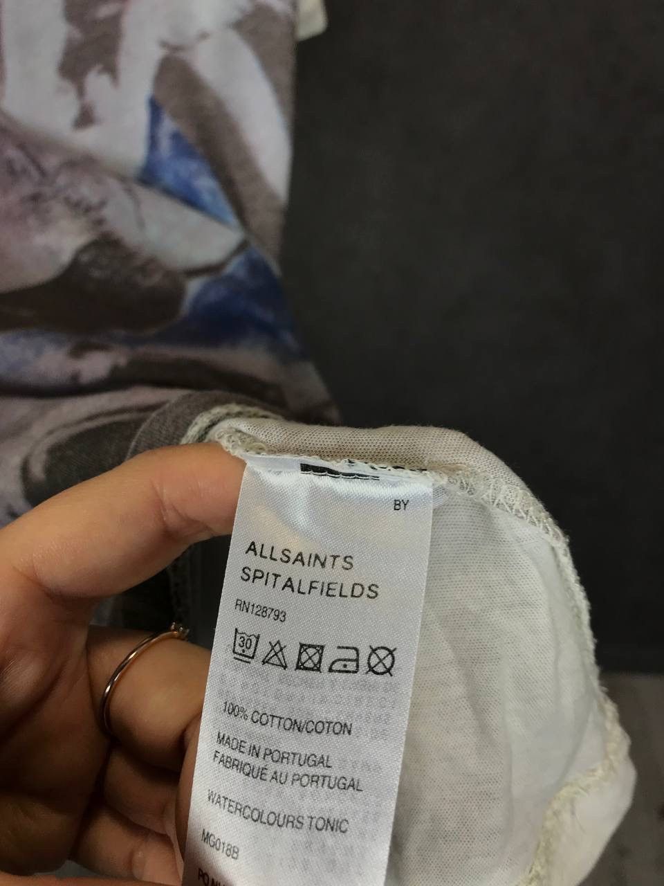 Allsaints Allsaints vintage skulls art luxury tee Size US M / EU 48-50 / 2 - 4 Thumbnail