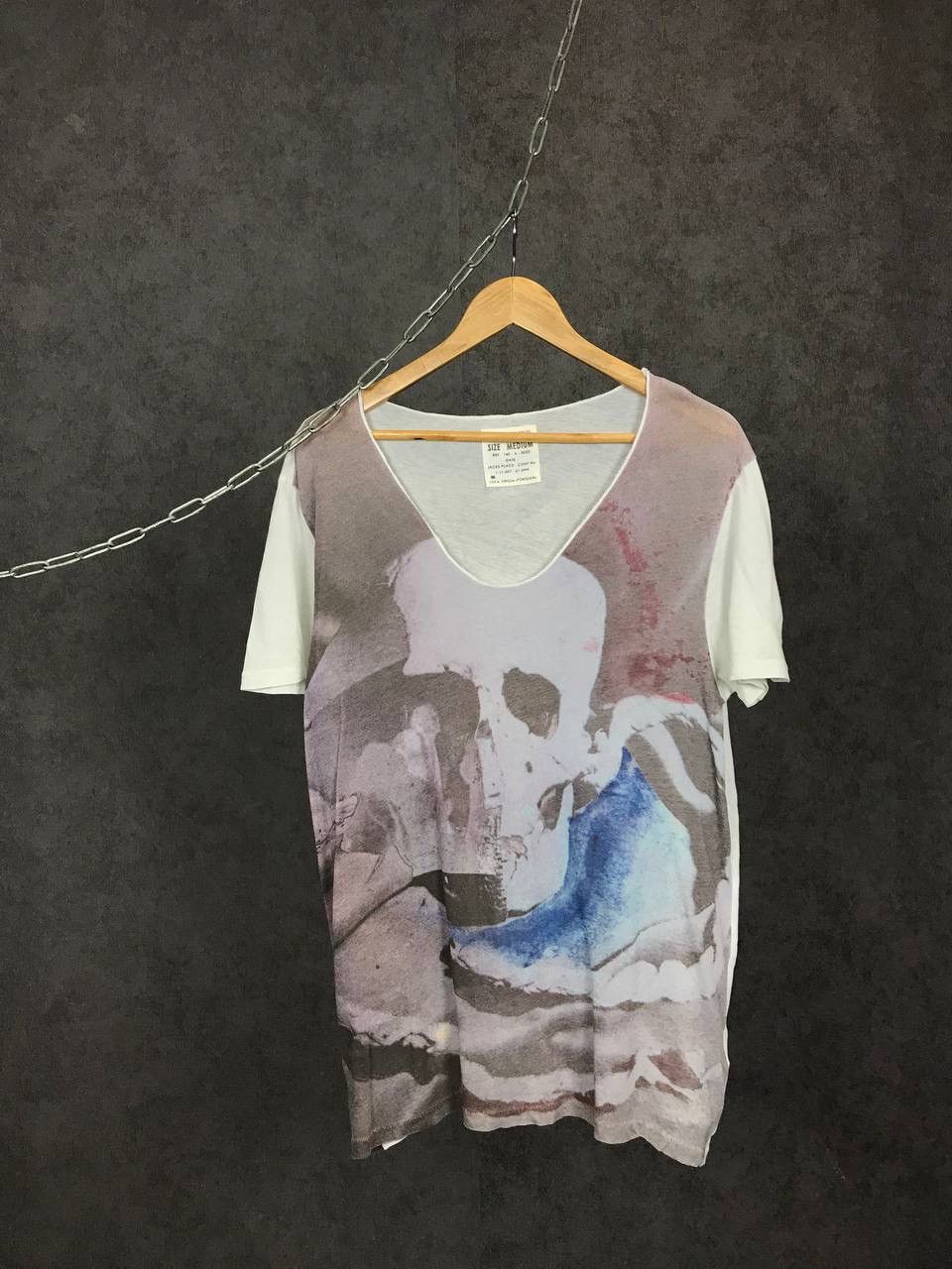 Allsaints Allsaints vintage skulls art luxury tee Size US M / EU 48-50 / 2 - 1 Thumbnail