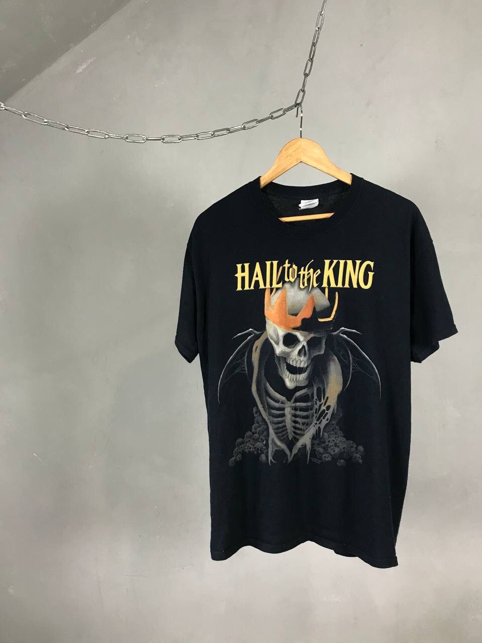 Band Tees Avenged Sevenfold Hail of the King 2013 vintage band tee Size US L / EU 52-54 / 3 - 1 Thumbnail