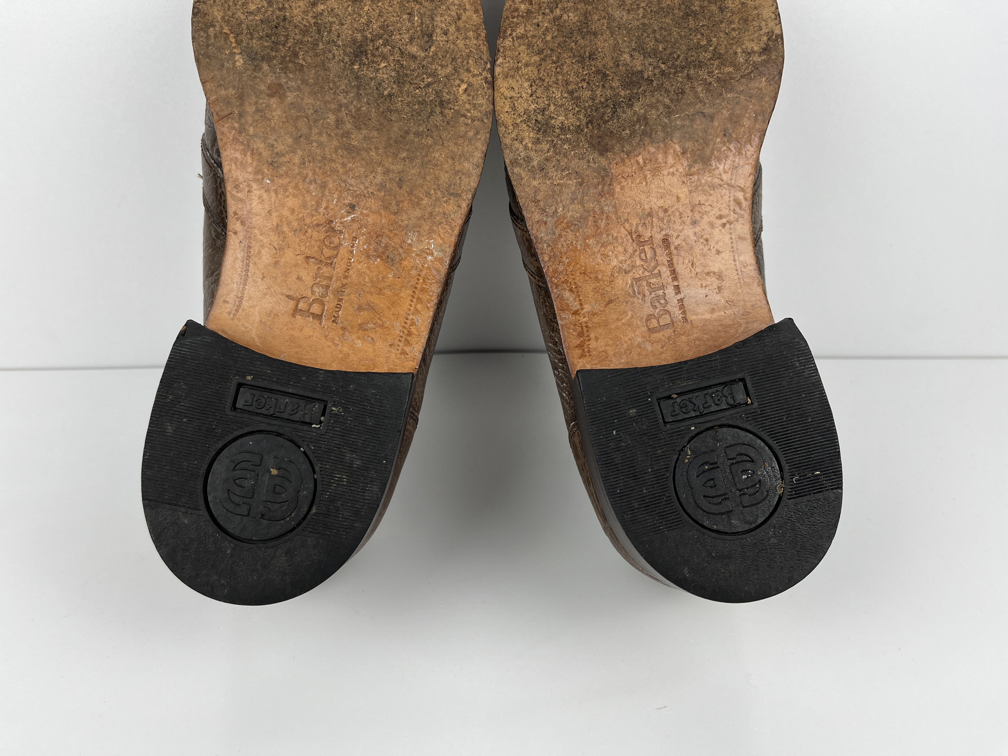 Barker Barker Leather Shoes Size US 7.5 / EU 40-41 - 12 Thumbnail