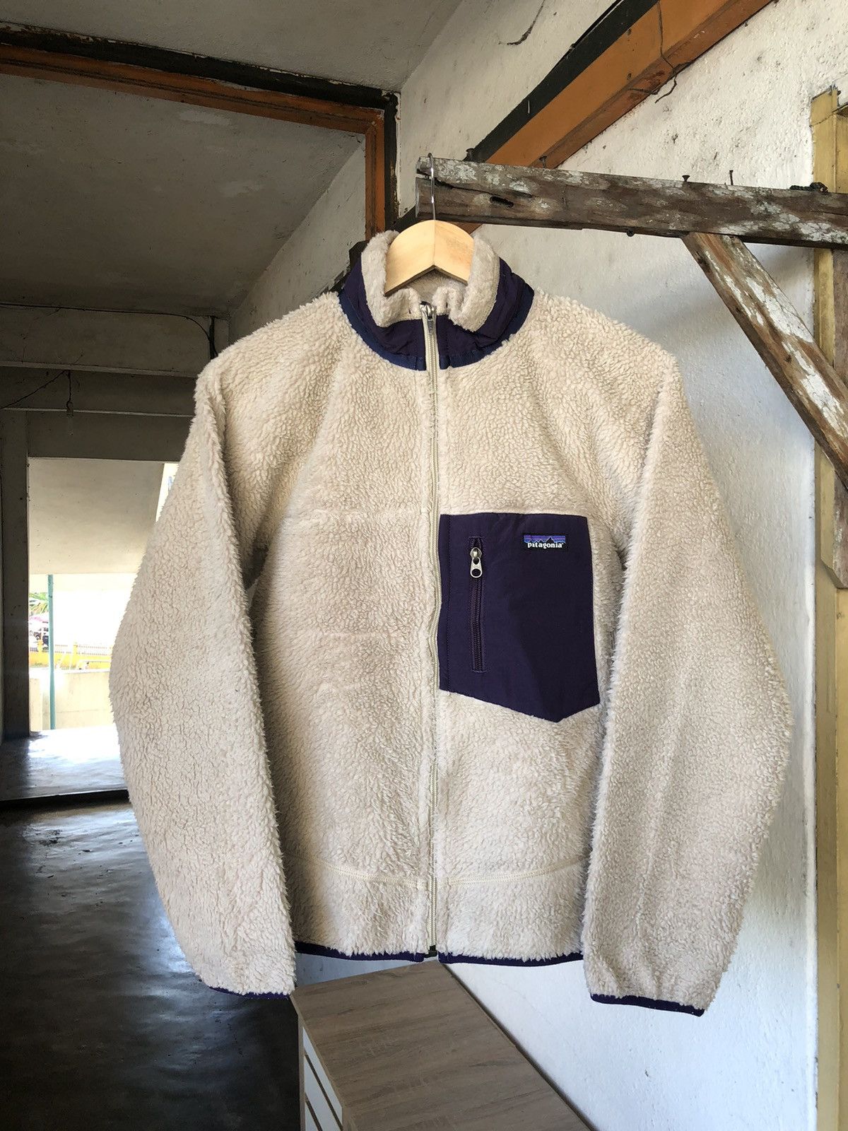 Patagonia Vintage Patagonia Deep Pile Fleece Jackets Like Undercover Size US XS / EU 42 / 0 - 8 Thumbnail