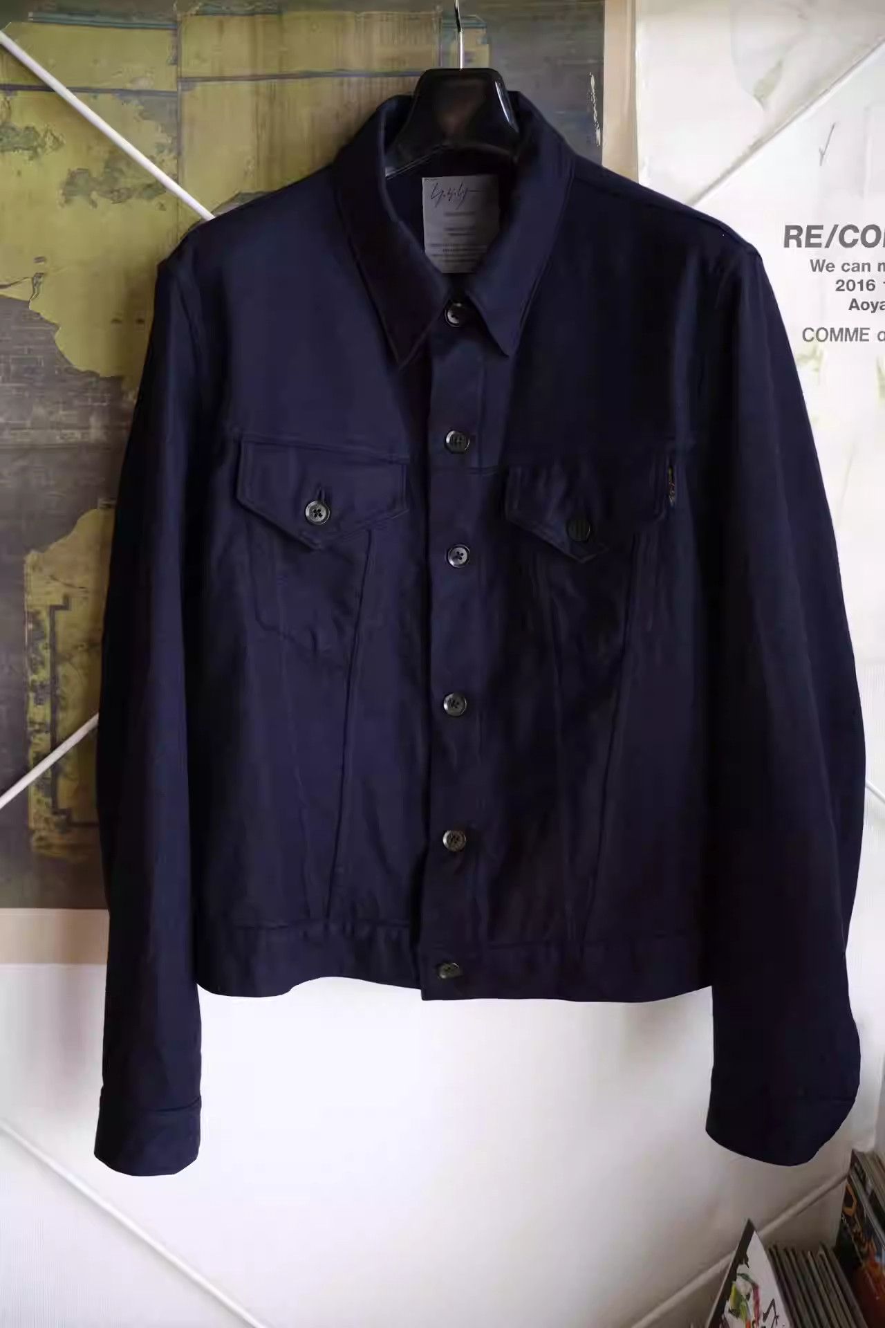 Yohji Yamamoto 01aw Wool Shirt