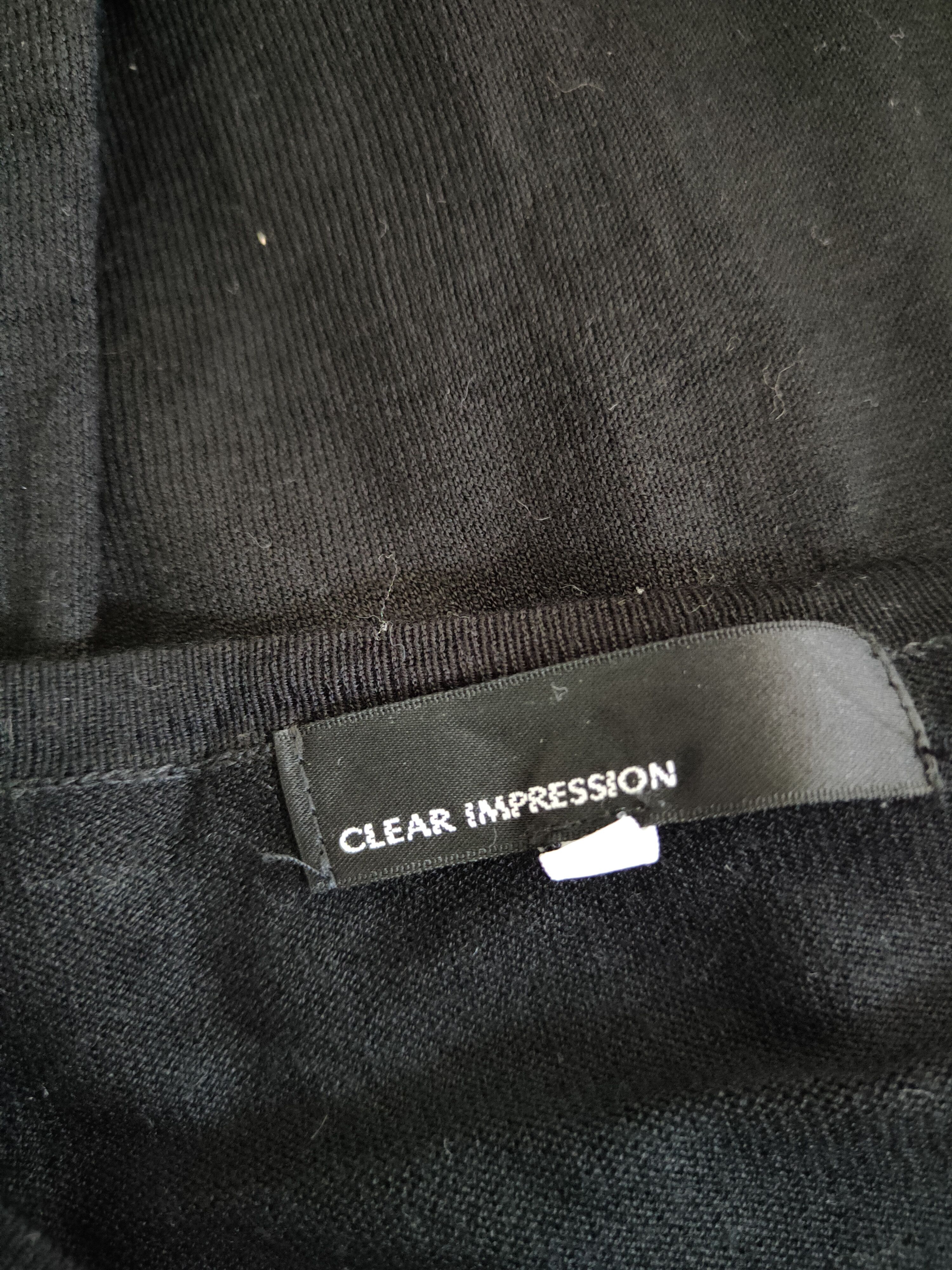 Japanese Brand Clear Impression Black Knitwear Cardigan #S1232 Size S / US 4 / IT 40 - 11 Thumbnail