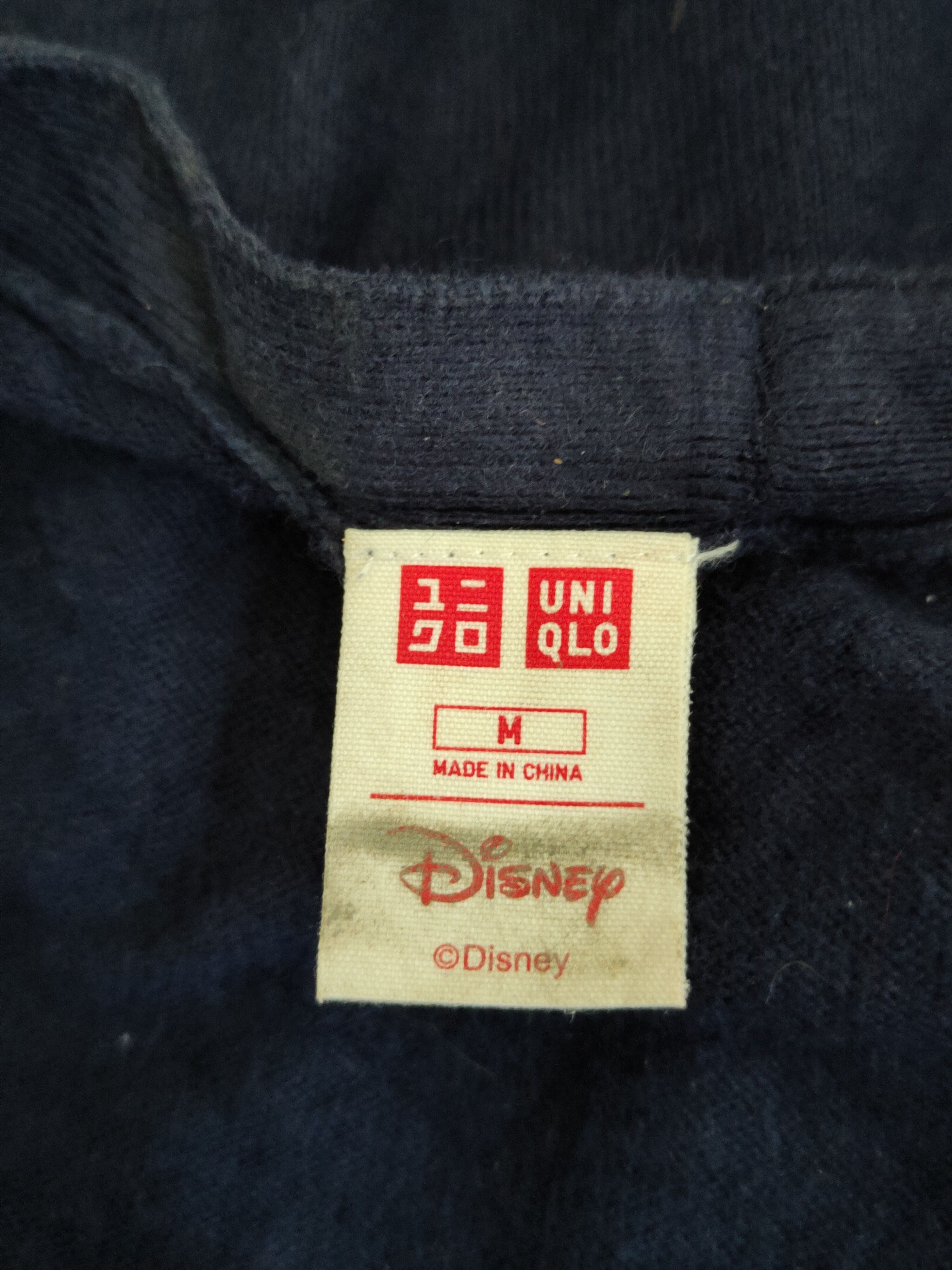 Disney Uniqlo-Disney Navy Minnie Mouse Knitwear Cardigan #S1229 Size M / US 6-8 / IT 42-44 - 12 Thumbnail