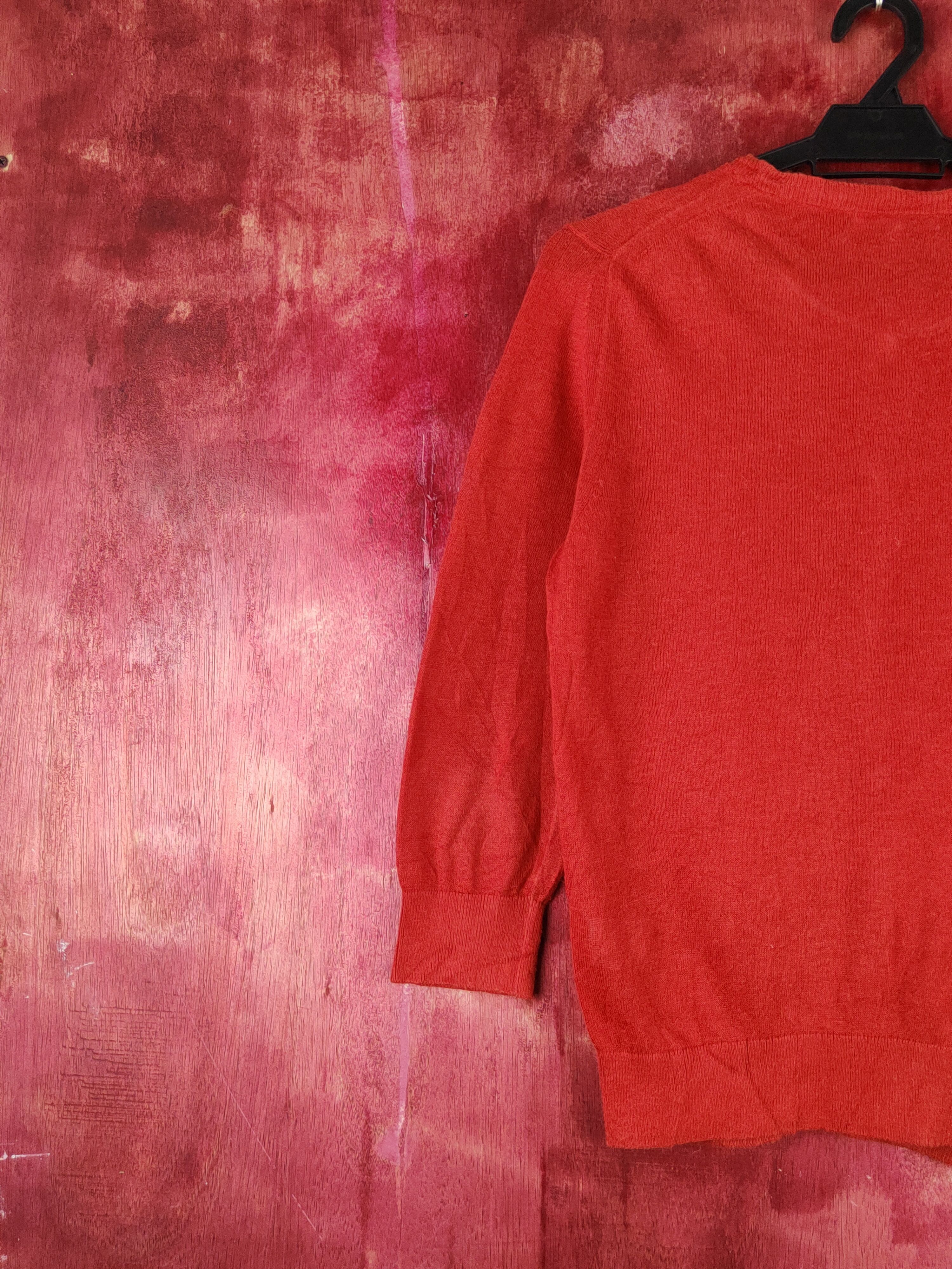 Global Work × Japanese Brand Global Work Dark Red Knitwear Cardigan #S1222 Size M / US 6-8 / IT 42-44 - 8 Thumbnail