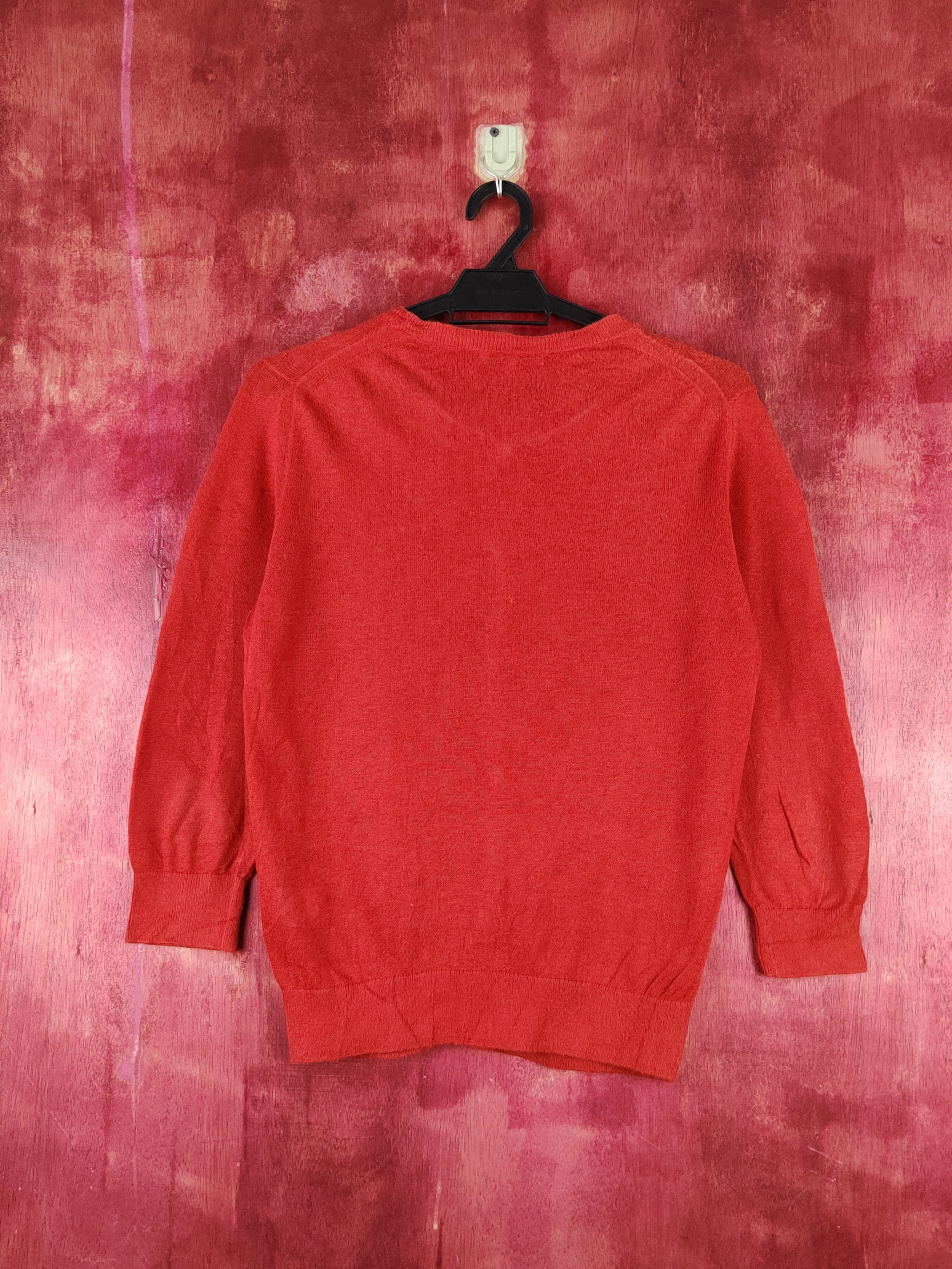 Global Work × Japanese Brand Global Work Dark Red Knitwear Cardigan #S1222 Size M / US 6-8 / IT 42-44 - 7 Thumbnail