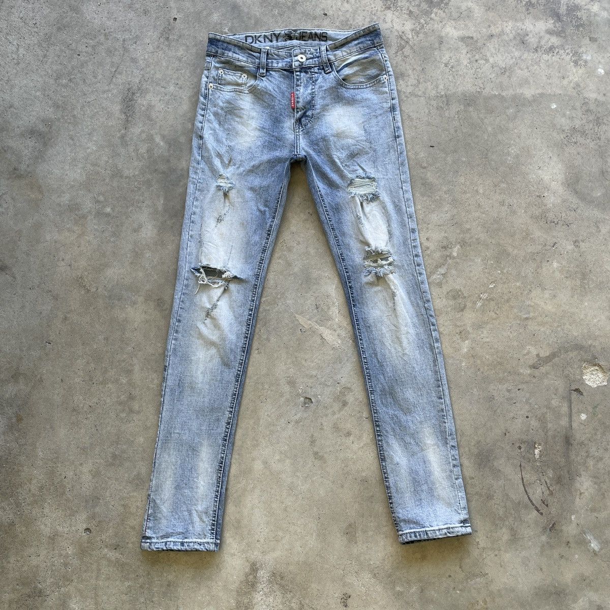 Vintage Vintage Designer Custom Distressed Denim Jeans Pants W29 Size US 29 - 1 Thumbnail