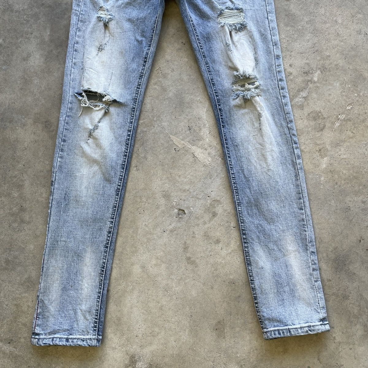 Vintage Vintage Designer Custom Distressed Denim Jeans Pants W29 Size US 29 - 5 Thumbnail