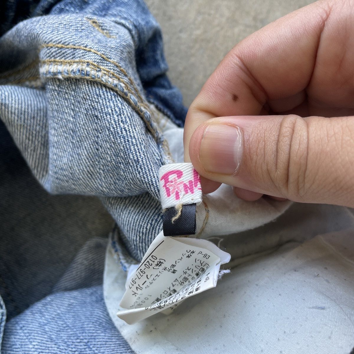 Japanese Brand Vintage PLT Jeans “Believe Me Come Together” Denim Pants Size US 29 - 8 Thumbnail