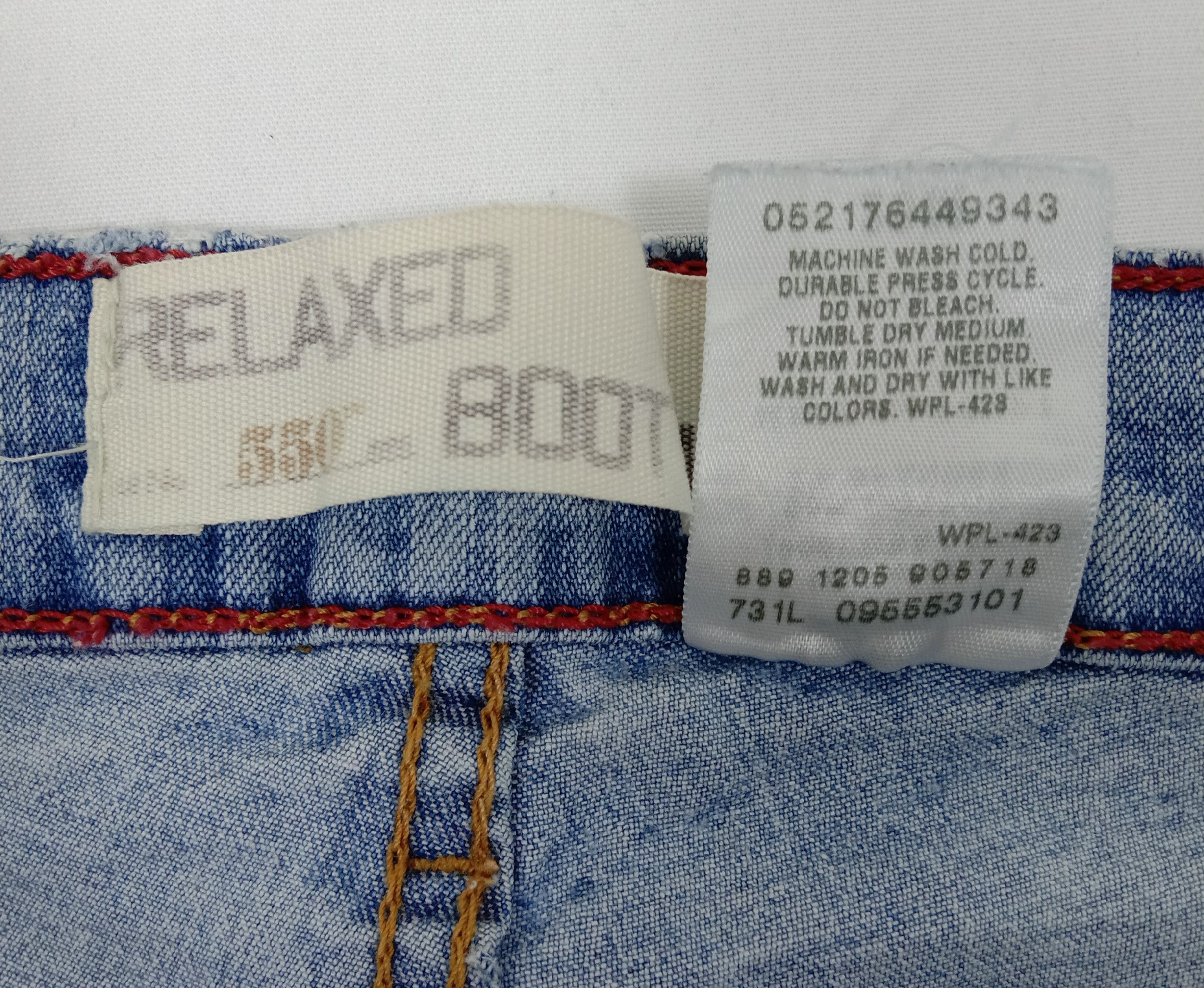 Levi's Vintage Levi's 550 Flare Jeans Light Wash Denim Size 34" / US 12 / IT 48 - 14 Thumbnail