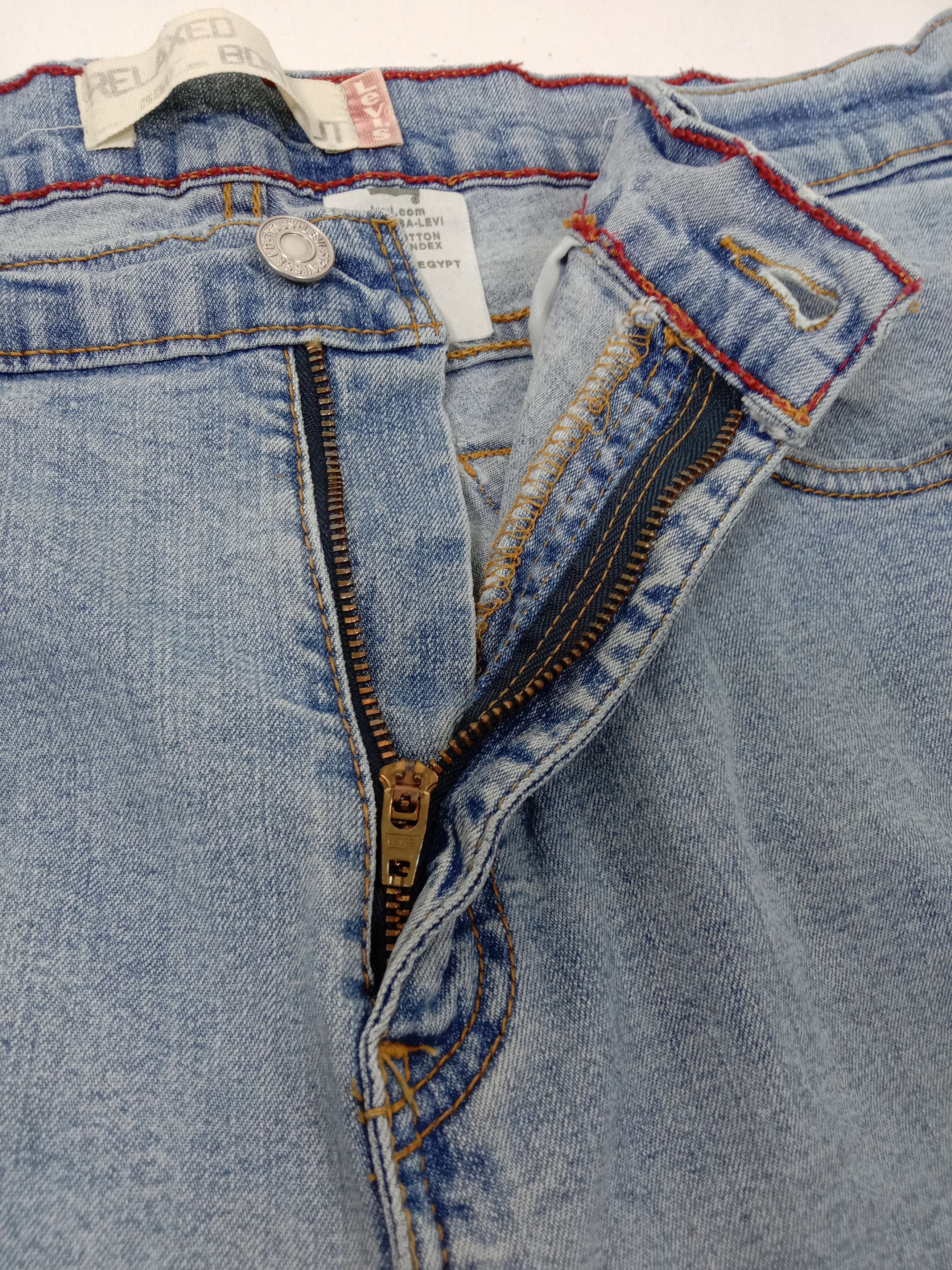 Levi's Vintage Levi's 550 Flare Jeans Light Wash Denim Size 34" / US 12 / IT 48 - 9 Thumbnail