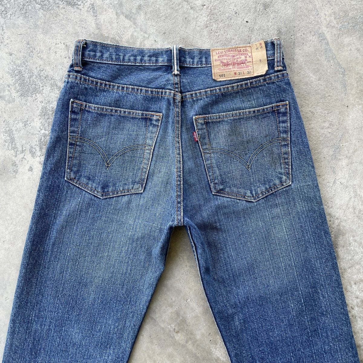 Levi's Vintage Levi’s 501 Made In Usa Denim Jeans Pants W30x30 Size US 30 / EU 46 - 8 Thumbnail