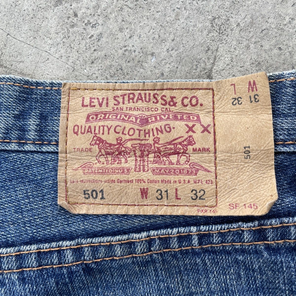 Levi's Vintage Levi’s 501 Made In Usa Denim Jeans Pants W30x30 Size US 30 / EU 46 - 12 Thumbnail