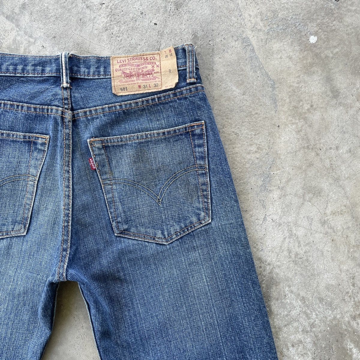 Levi's Vintage Levi’s 501 Made In Usa Denim Jeans Pants W30x30 Size US 30 / EU 46 - 10 Thumbnail