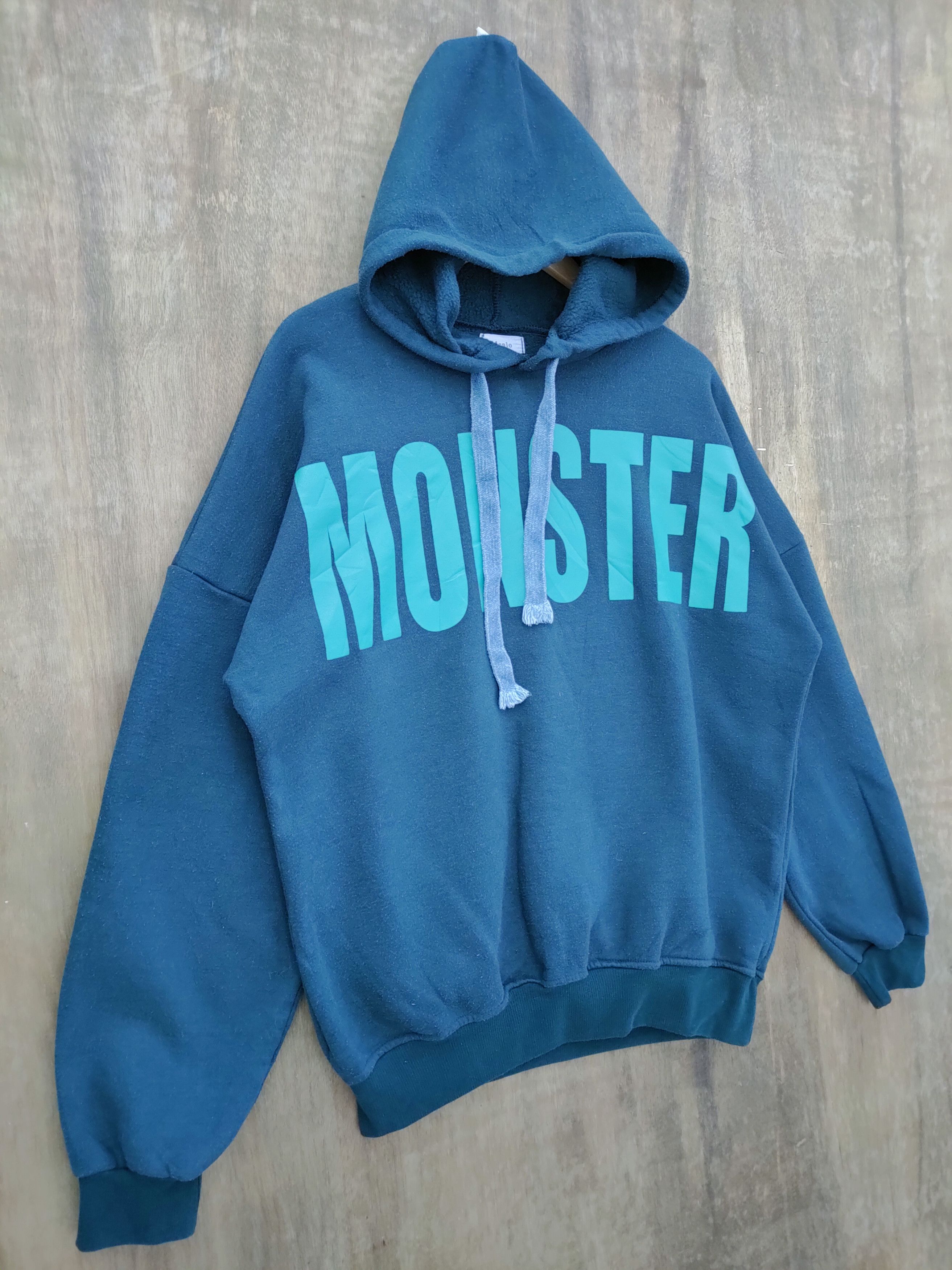 Japanese Brand × Vintage VINTAGE MENLO MONSTER BIG LOGO SWEATSHIRT HOODIE Size US L / EU 52-54 / 3 - 2 Thumbnail
