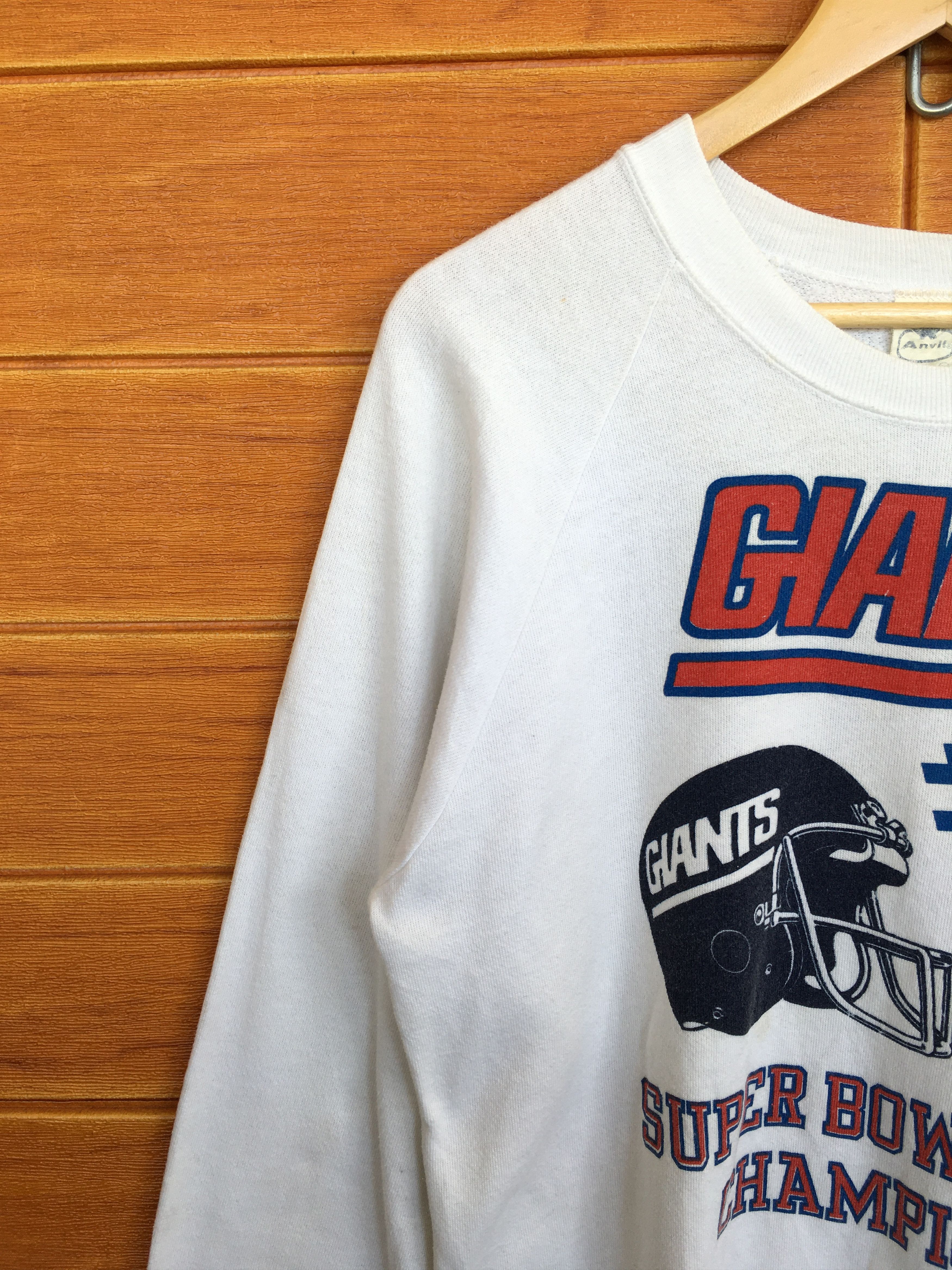 NFL Vintage 80s NFL New York Giants Sweatshirt Size US M / EU 48-50 / 2 - 4 Thumbnail