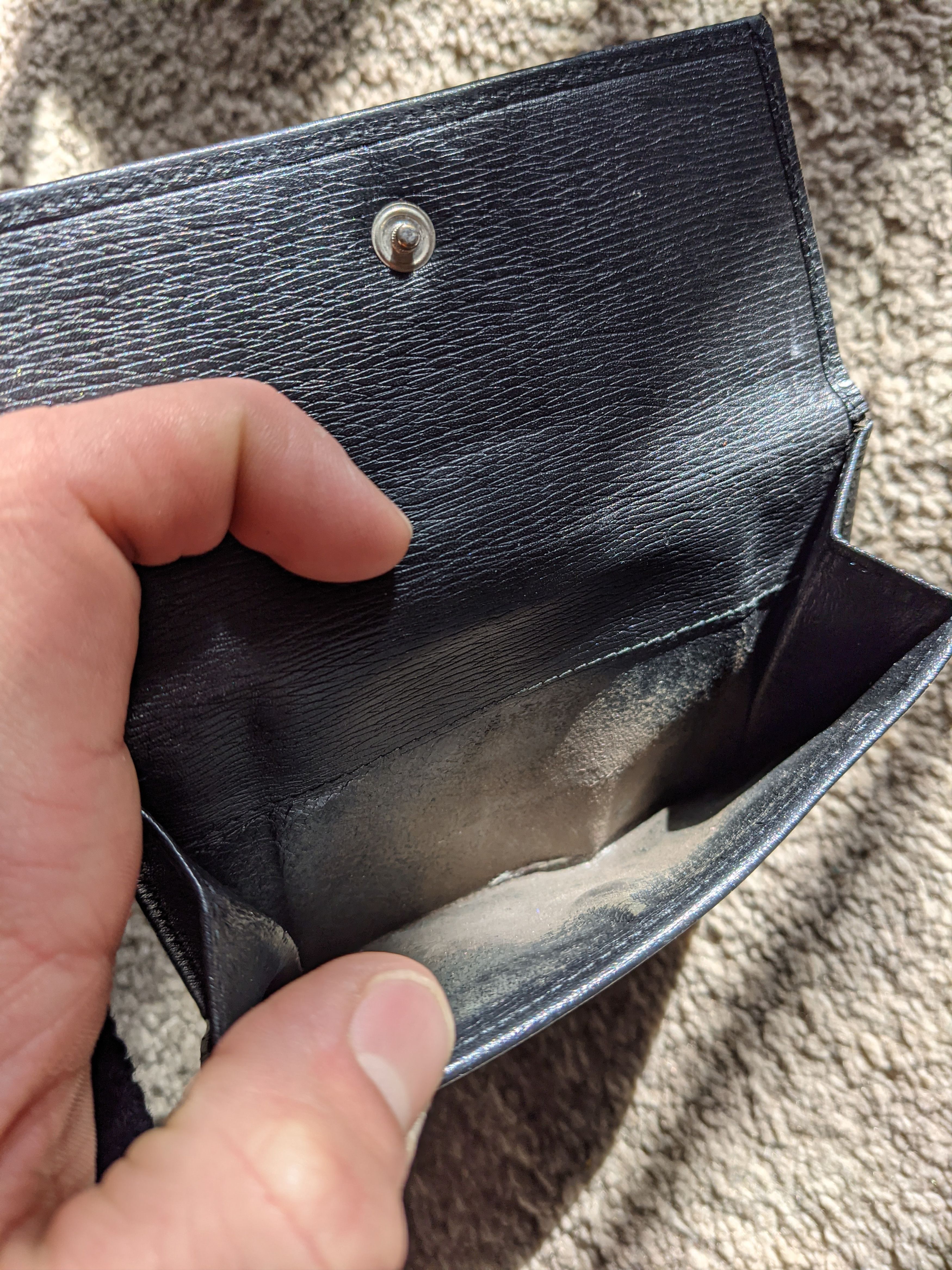 Gucci Leather Gucci Wallet Size ONE SIZE - 7 Thumbnail