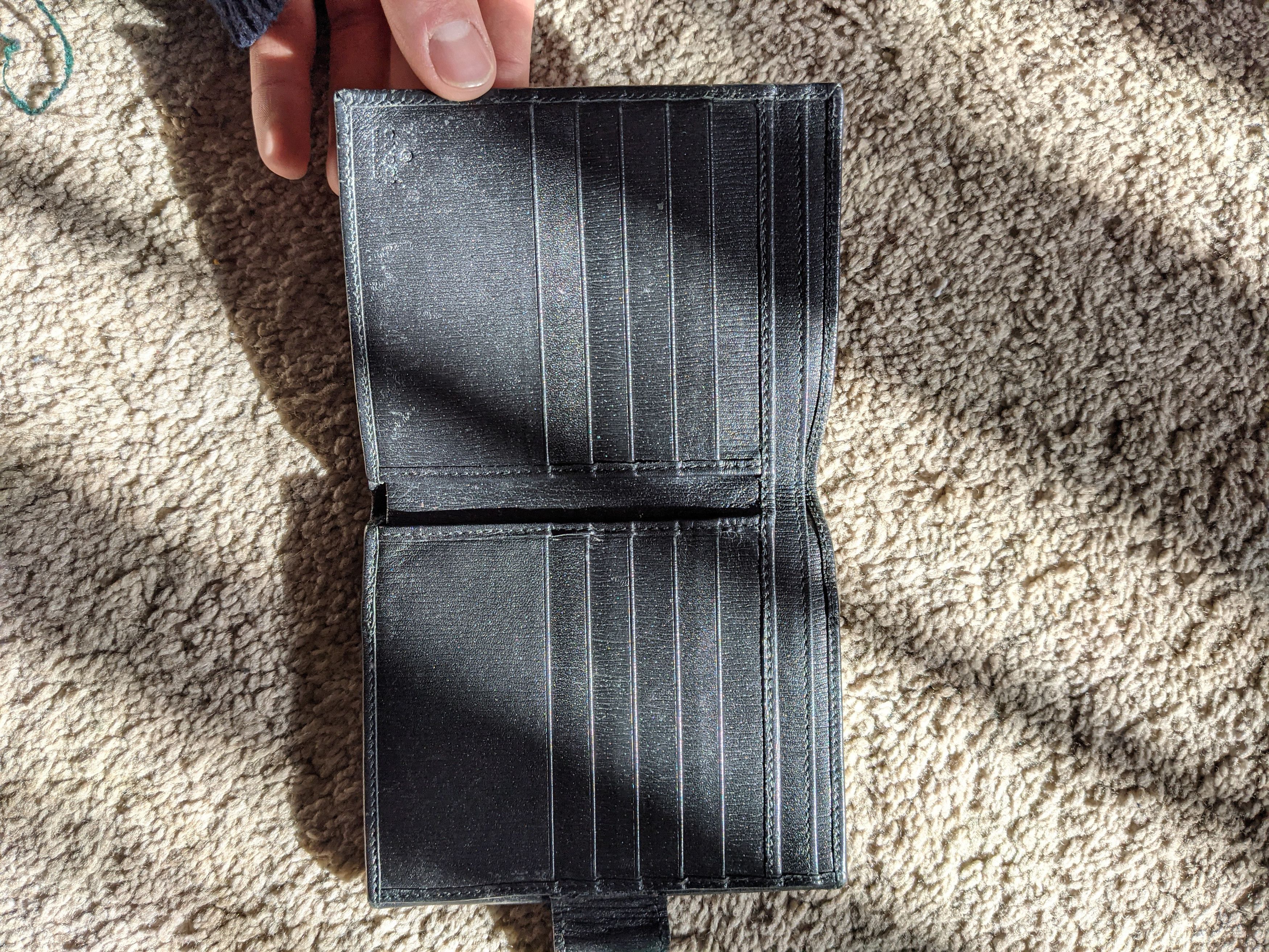 Gucci Leather Gucci Wallet Size ONE SIZE - 4 Thumbnail