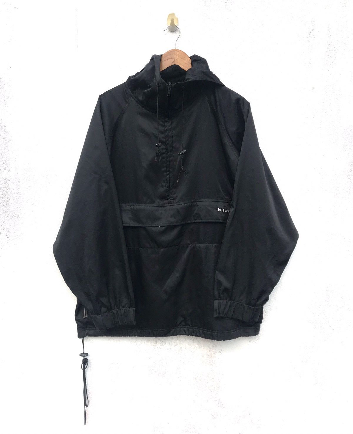 BITCH SKATEBOARD PULL OVER ANORAK JACKET RARE