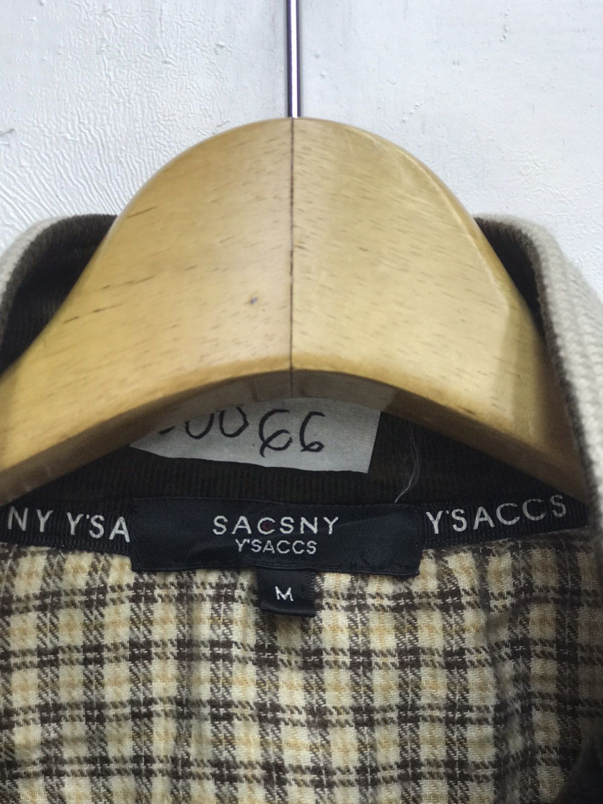 Vintage Vintage Sacsny Y’saccs Yohji Yamamoto Spellout Jumper Size US M / EU 48-50 / 2 - 4 Thumbnail