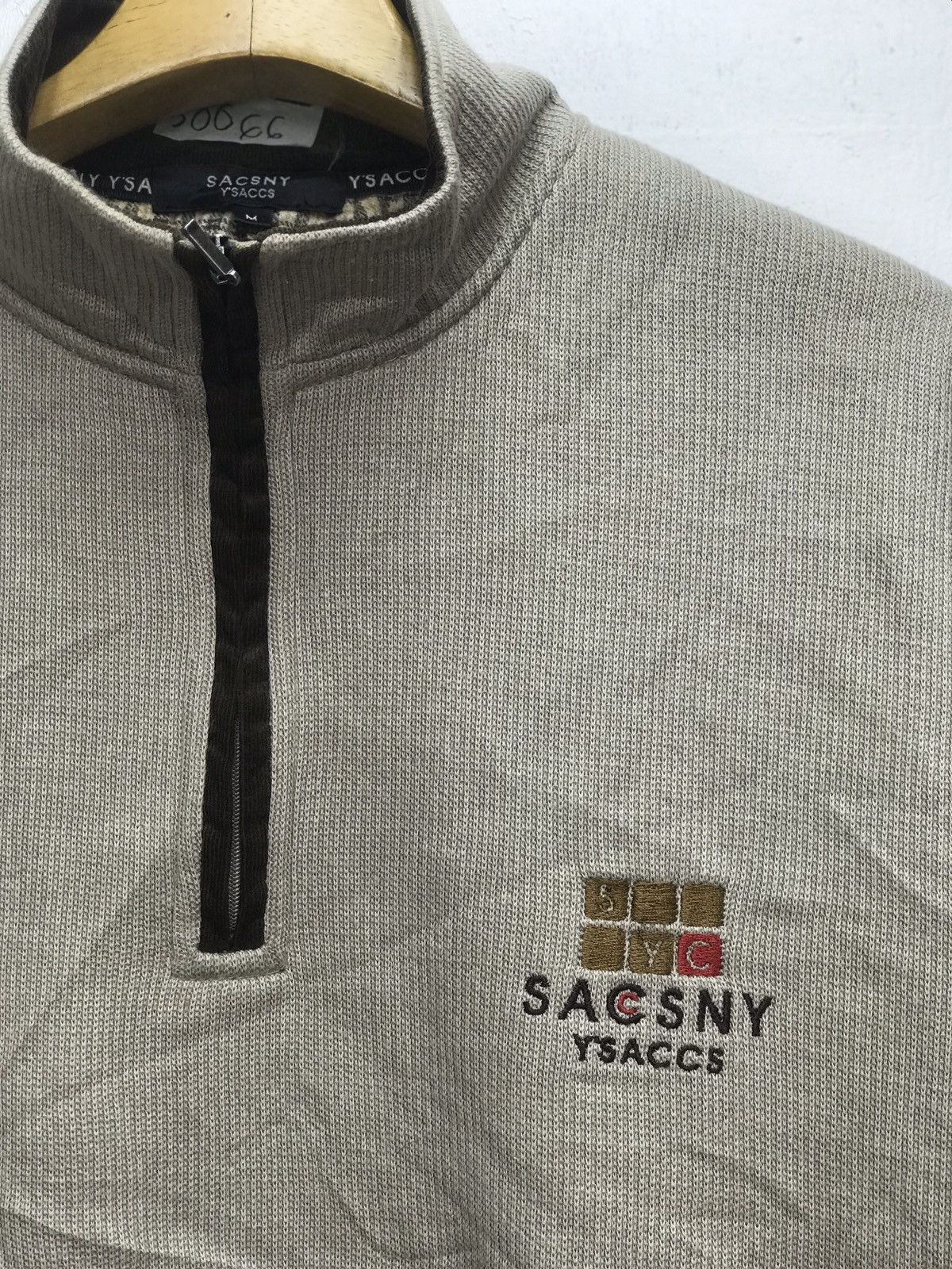 Vintage Vintage Sacsny Y’saccs Yohji Yamamoto Spellout Jumper Size US M / EU 48-50 / 2 - 3 Thumbnail