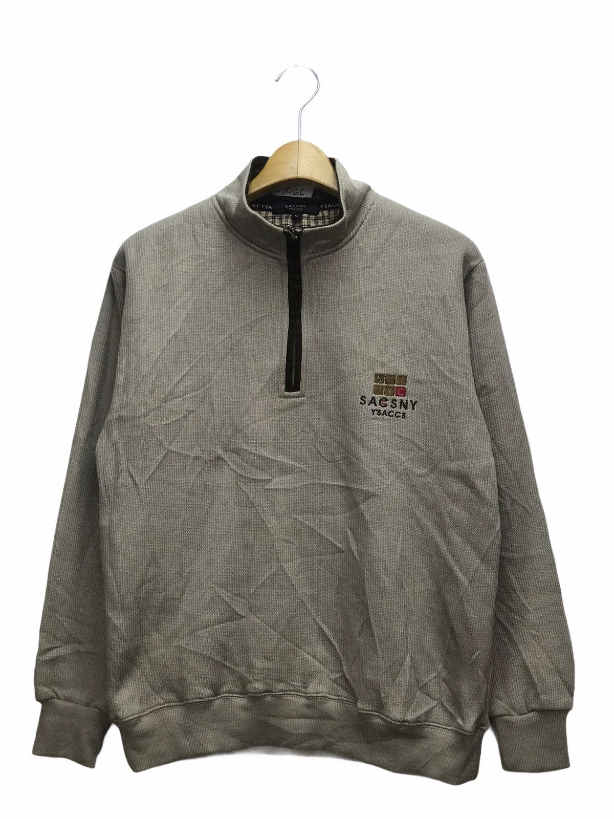 Vintage Vintage Sacsny Y’saccs Yohji Yamamoto Spellout Jumper Size US M / EU 48-50 / 2 - 1 Thumbnail