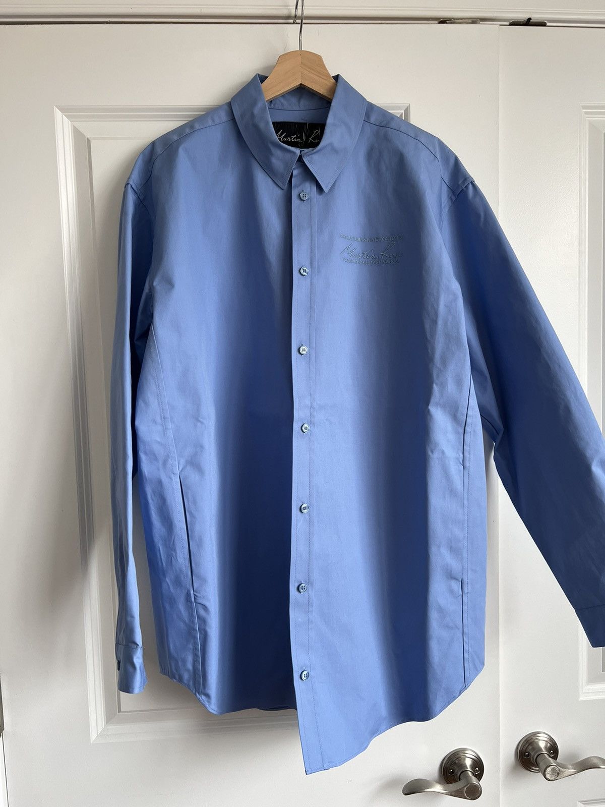 Martine Rose MARTINE ROSE OVERSIZED BONDED SHIRT Original$975 Rare! |  Grailed