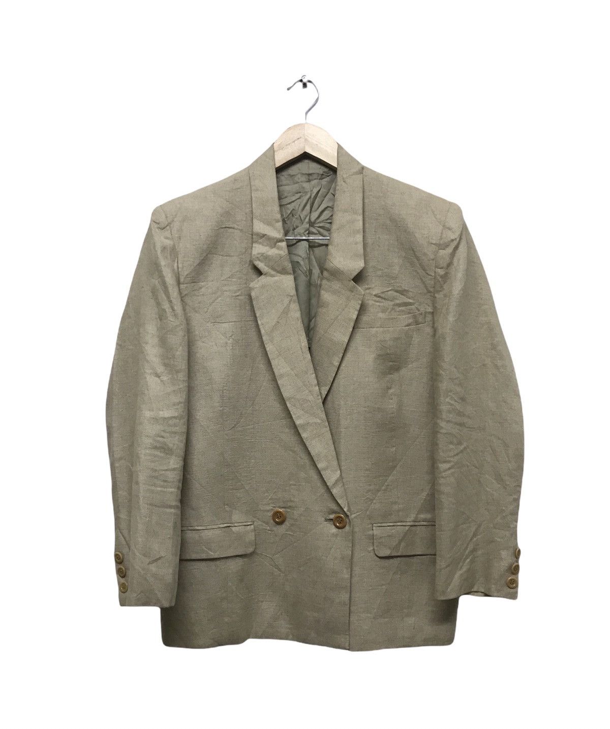 image of Comme Ca Ism x Ppfm Nicepeyton Place Section C=2 X Comme Ca 2 Button Blazer in Cream (Size Small)
