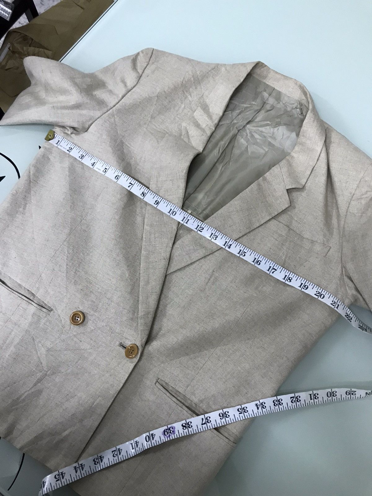 Comme Ca Ism Nice❗️Peyton Place Section C=2 x Comme Ca 2 Button Blazer Size US S / EU 44-46 / 1 - 11 Thumbnail