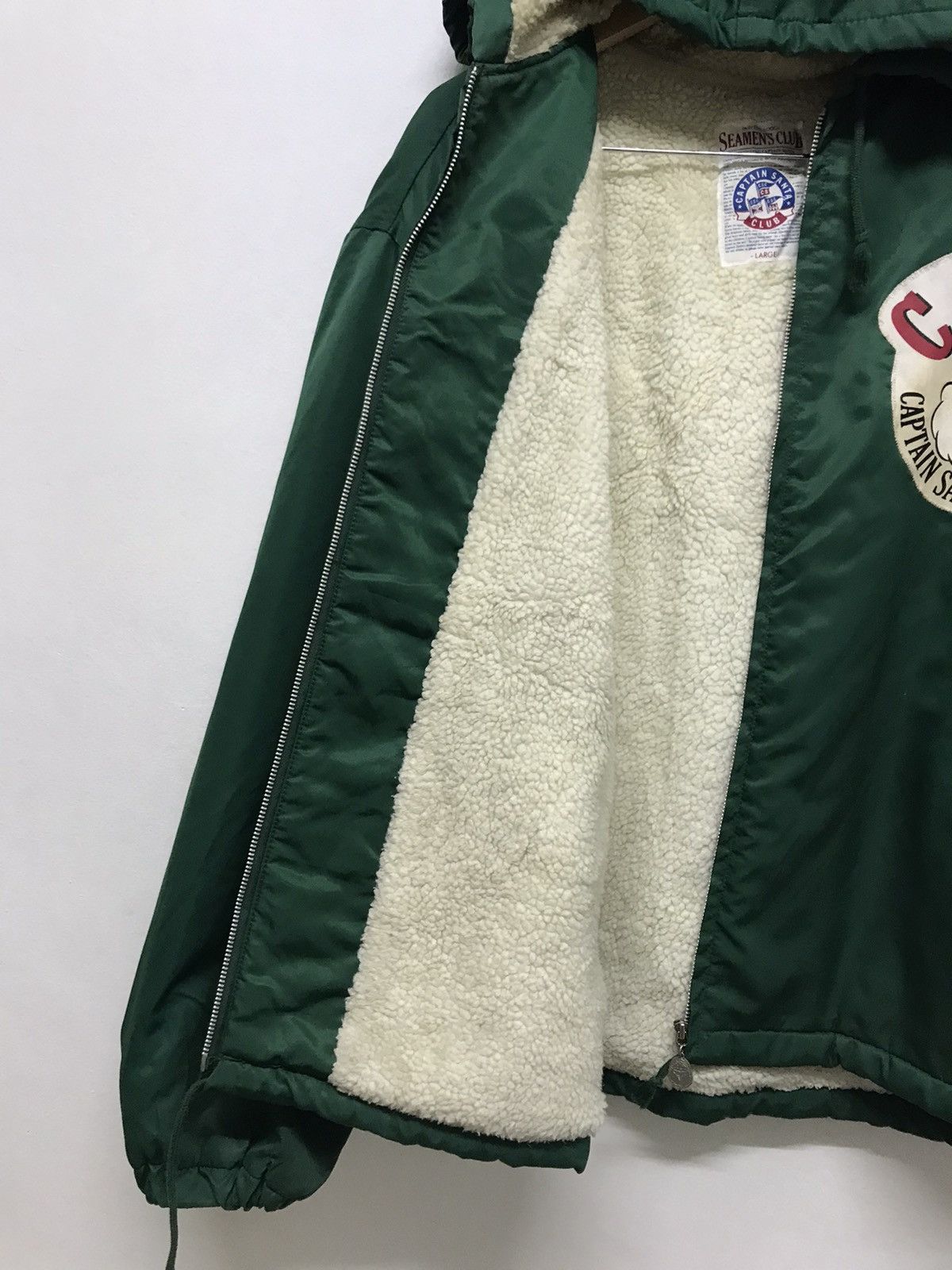 Vintage Rare❗️Captain Santa Seamen's Club Sherpa Winter Jackets Size US XXL / EU 58 / 5 - 12 Thumbnail