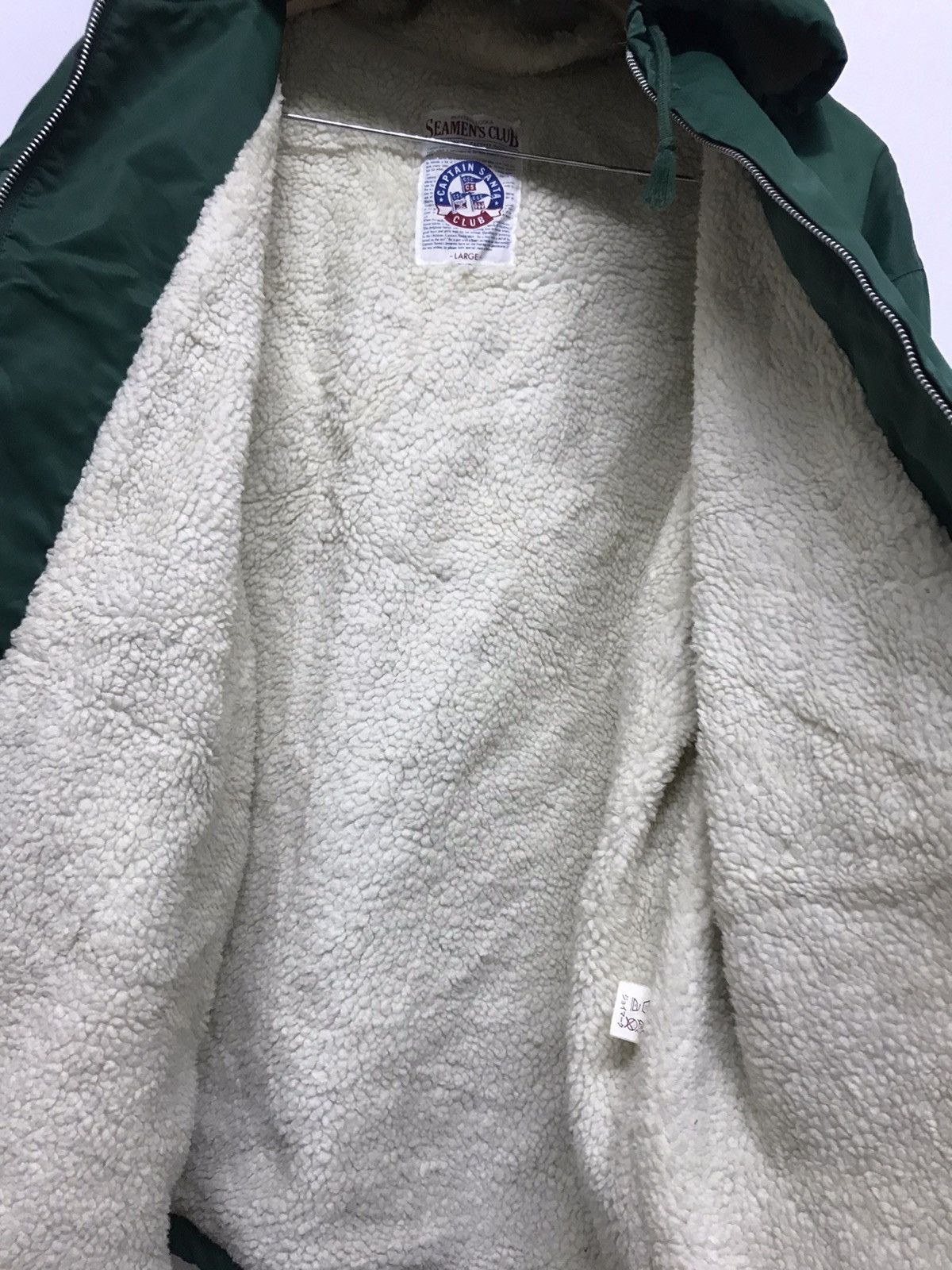 Vintage Rare❗️Captain Santa Seamen's Club Sherpa Winter Jackets Size US XXL / EU 58 / 5 - 14 Thumbnail