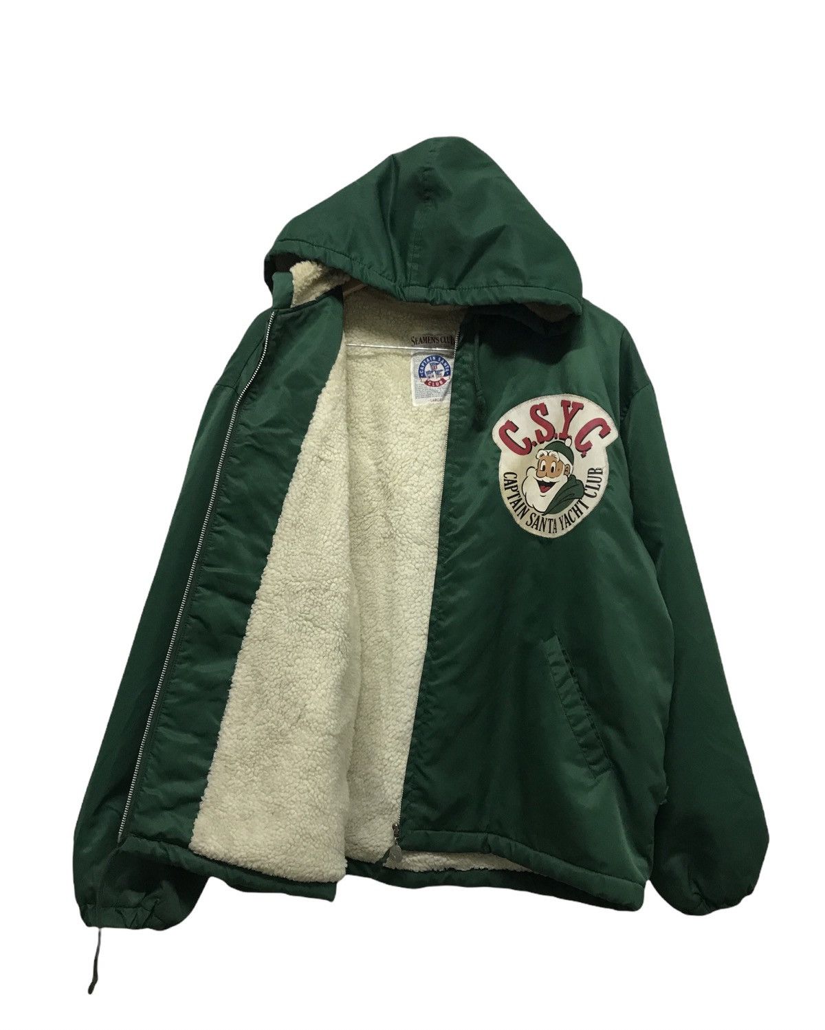 Vintage Rare❗️Captain Santa Seamen's Club Sherpa Winter Jackets Size US XXL / EU 58 / 5 - 1 Thumbnail