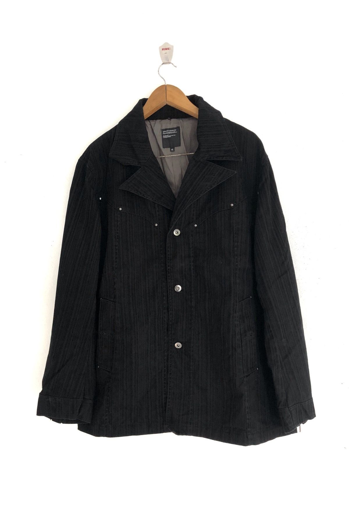 Japanese Brand Splendid Satisfaction Black Jacket Fashion Week Size US XXS / EU 40 - 1 Thumbnail