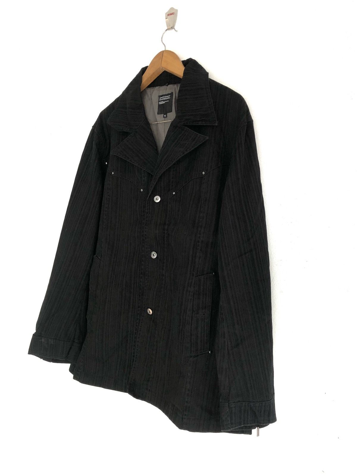 Japanese Brand Splendid Satisfaction Black Jacket Fashion Week Size US XXS / EU 40 - 3 Thumbnail
