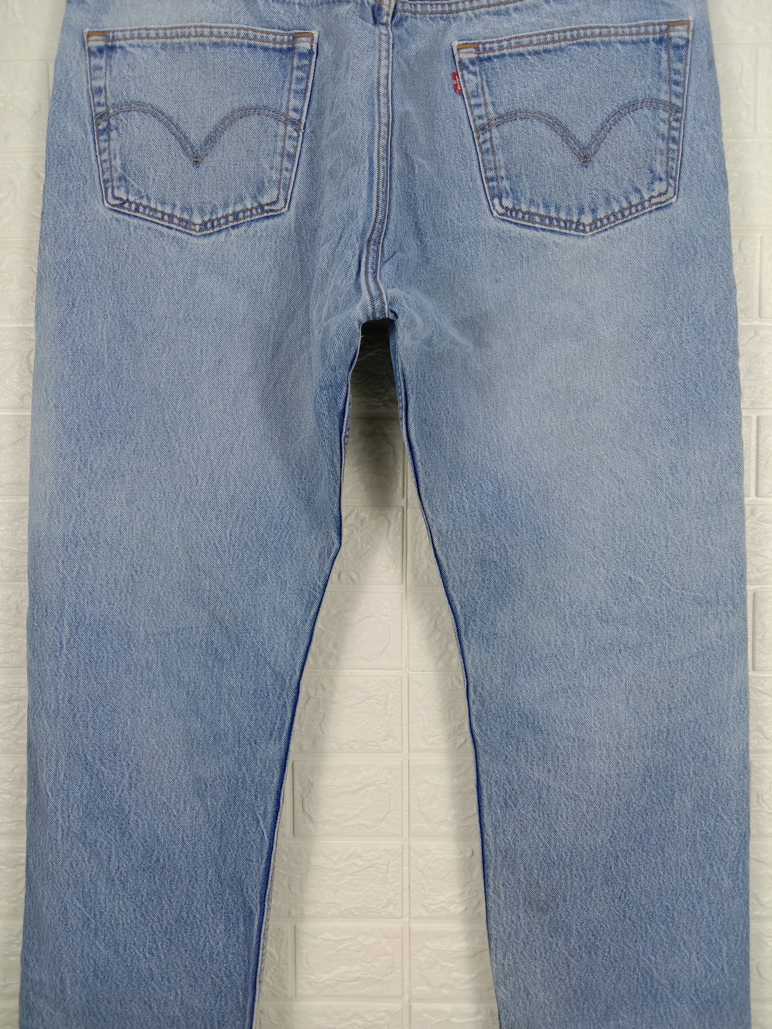 Levi's Vintage Levi's 501 Jeans Light Wash Distressed Denim Size US 40 / EU 56 - 7 Thumbnail