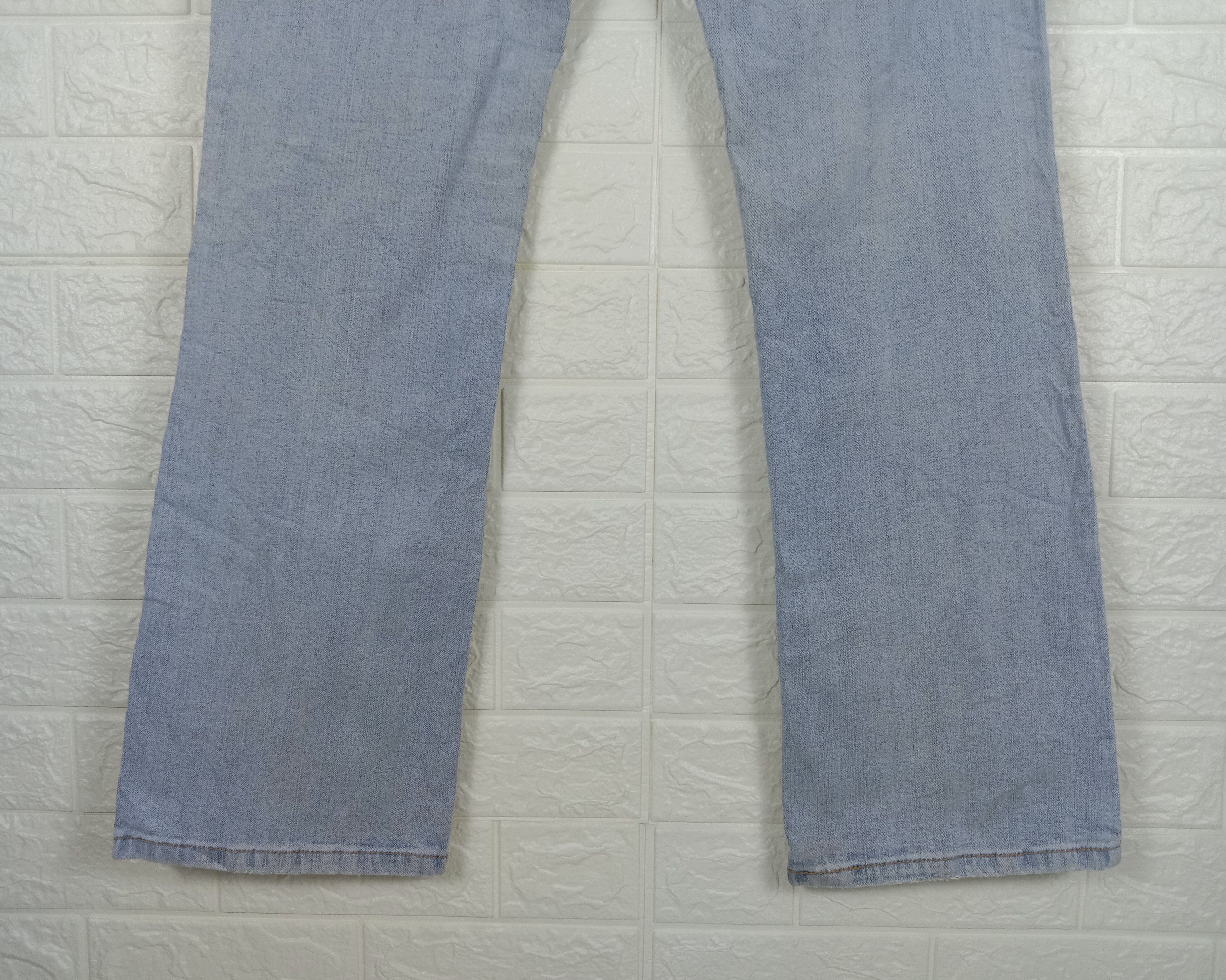 Levi's Vintage Levi's 550 Flare Jeans Light Wash Denim Size 29" - 8 Thumbnail