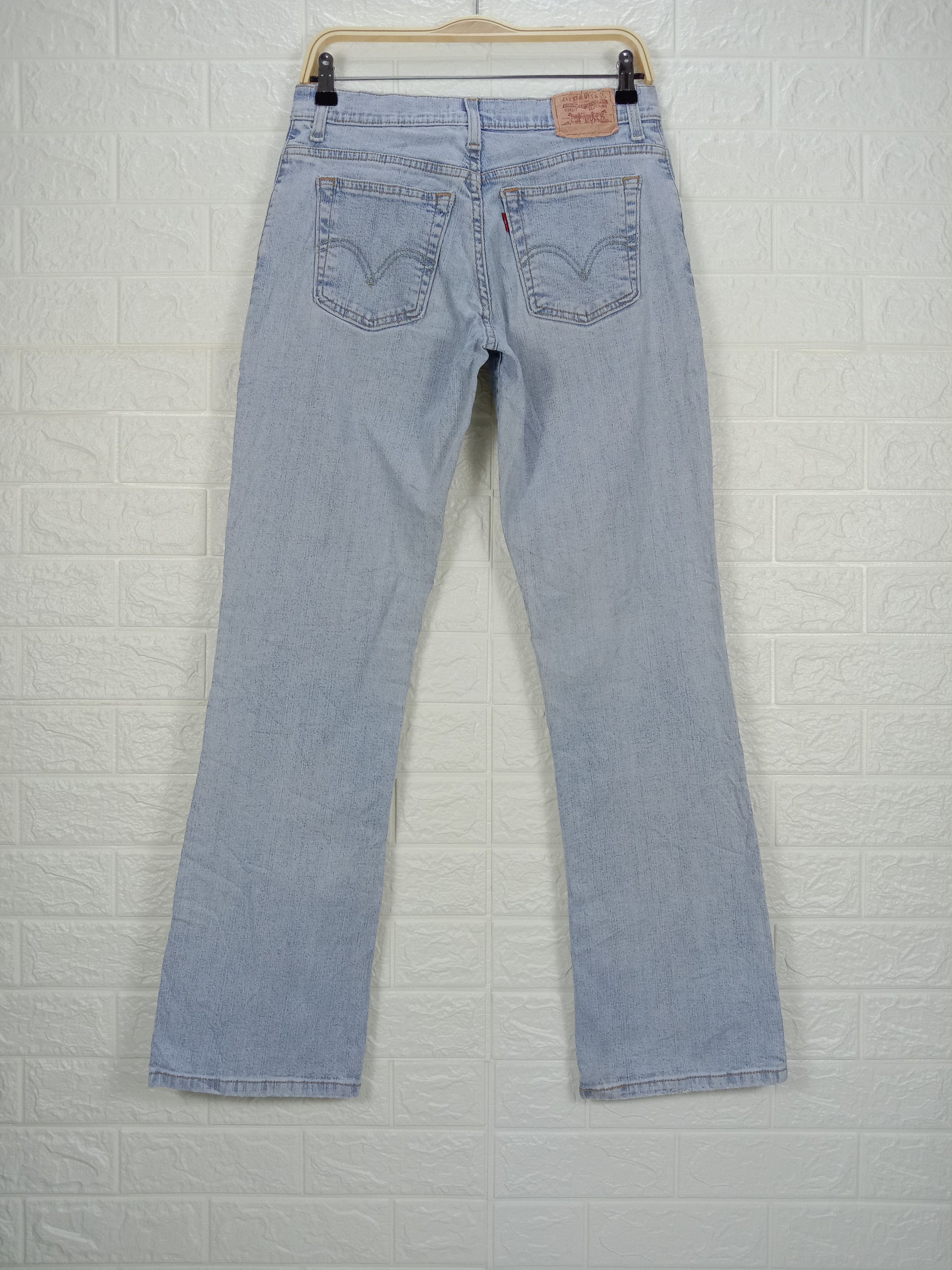 Levi's Vintage Levi's 550 Flare Jeans Light Wash Denim Size 29" - 5 Thumbnail