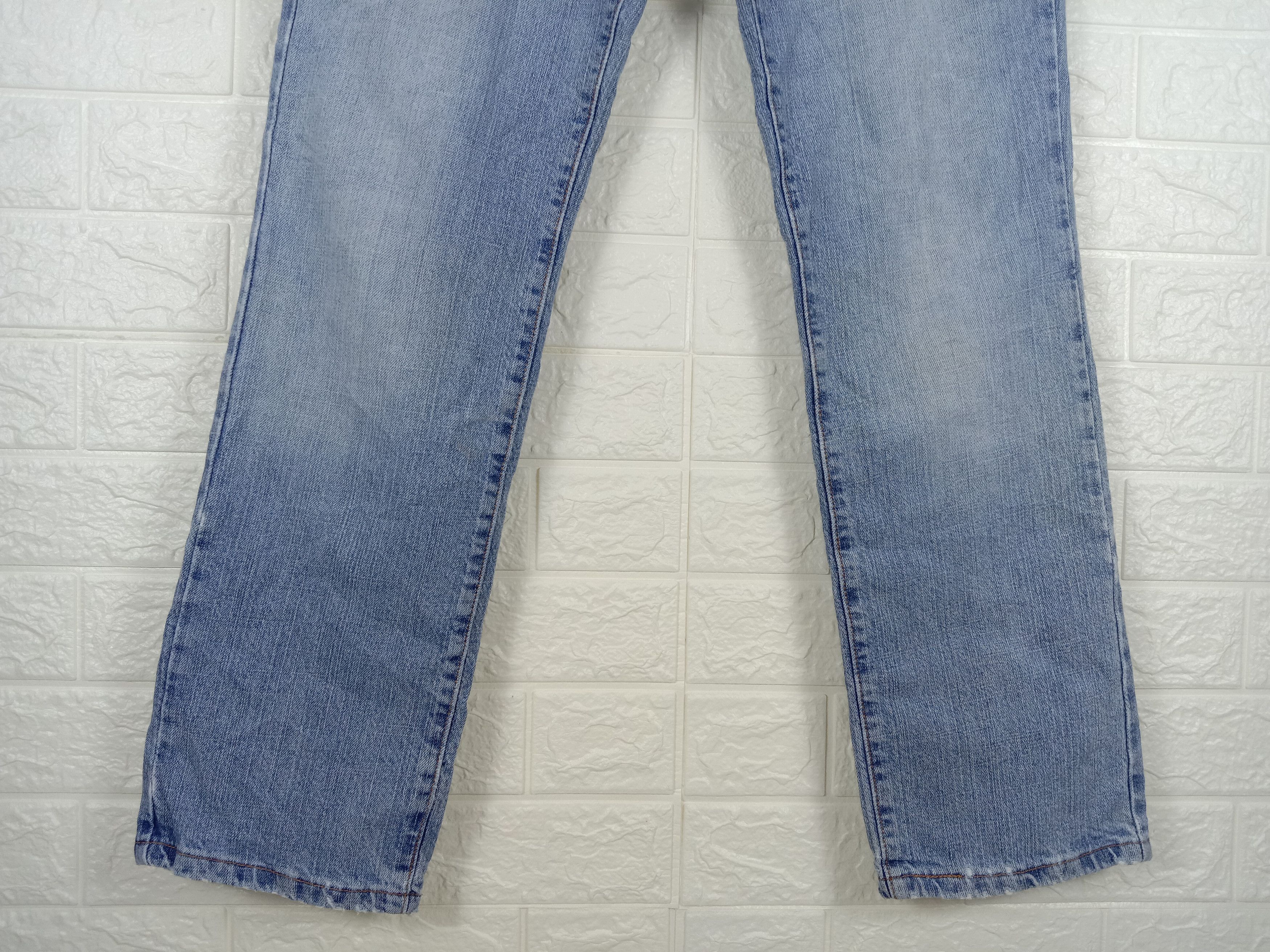 Levi's Vintage Levi's 505 Light Wash Jeans Straight Leg Denim Size 31" - 4 Thumbnail