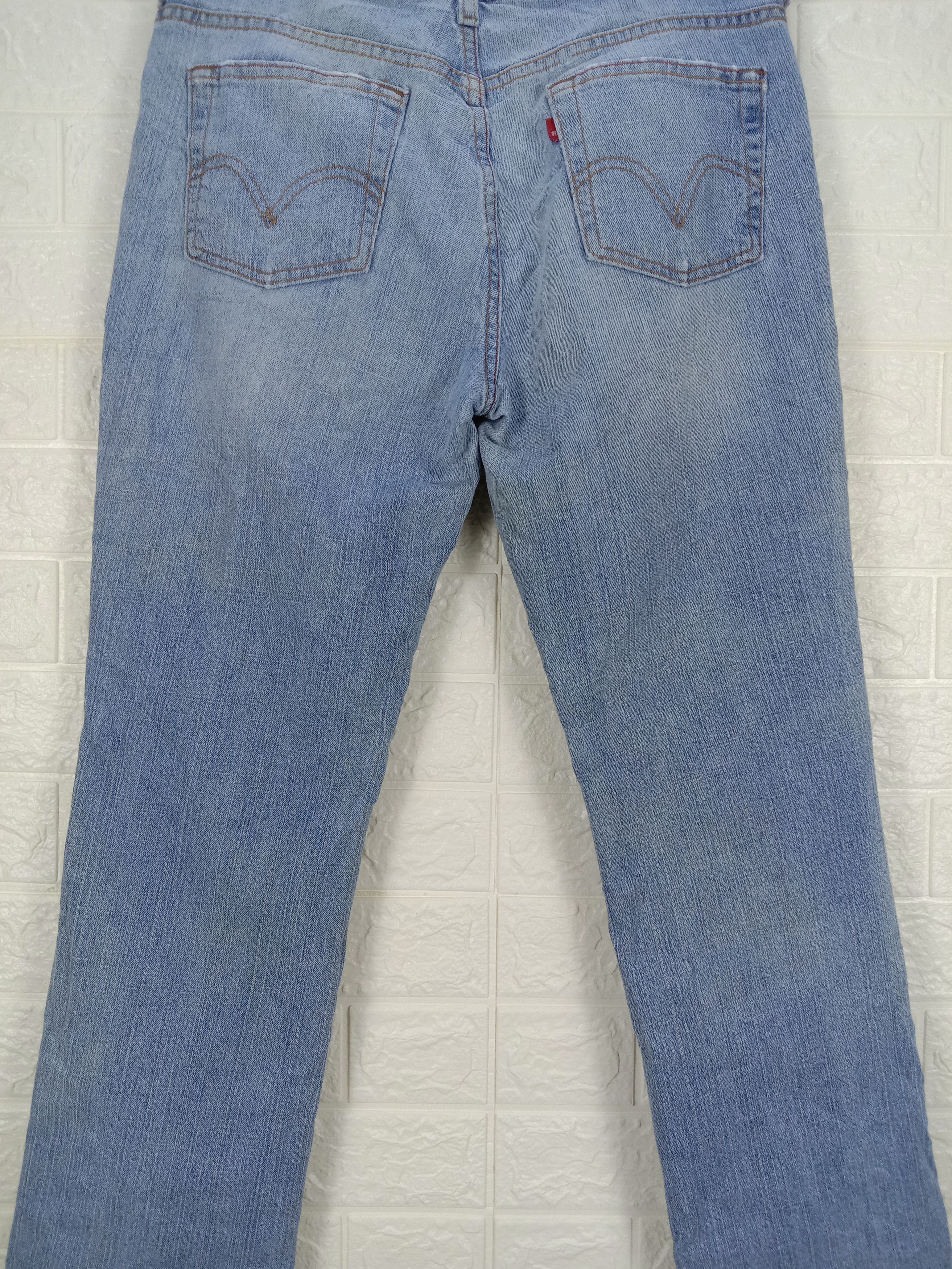 Levi's Vintage Levi's 505 Light Wash Jeans Straight Leg Denim Size 31" - 7 Thumbnail
