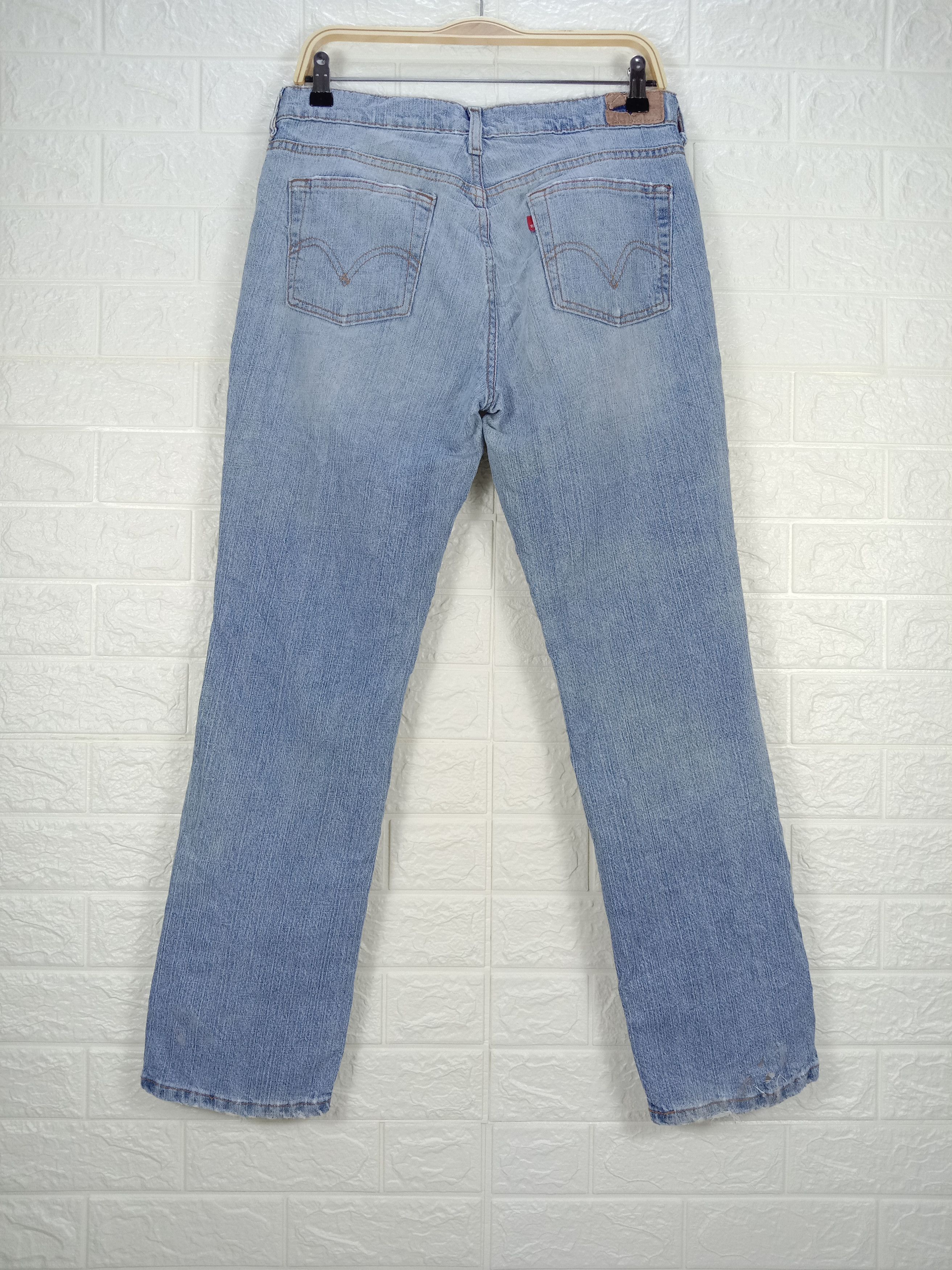 Levi's Vintage Levi's 505 Light Wash Jeans Straight Leg Denim Size 31" - 5 Thumbnail