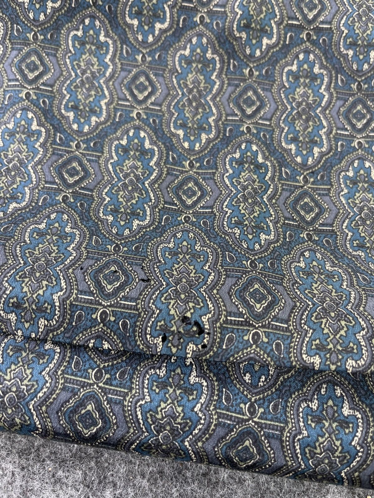 Other Marelli Silk Scarf Paisley Wool / Muffler / Neckwear - T349 Size ONE SIZE - 6 Thumbnail