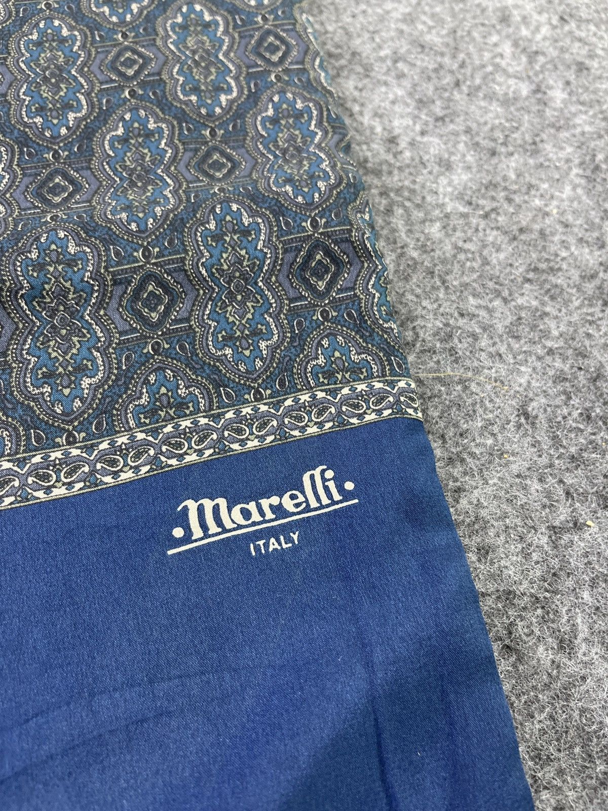 Other Marelli Silk Scarf Paisley Wool / Muffler / Neckwear - T349 Size ONE SIZE - 8 Thumbnail