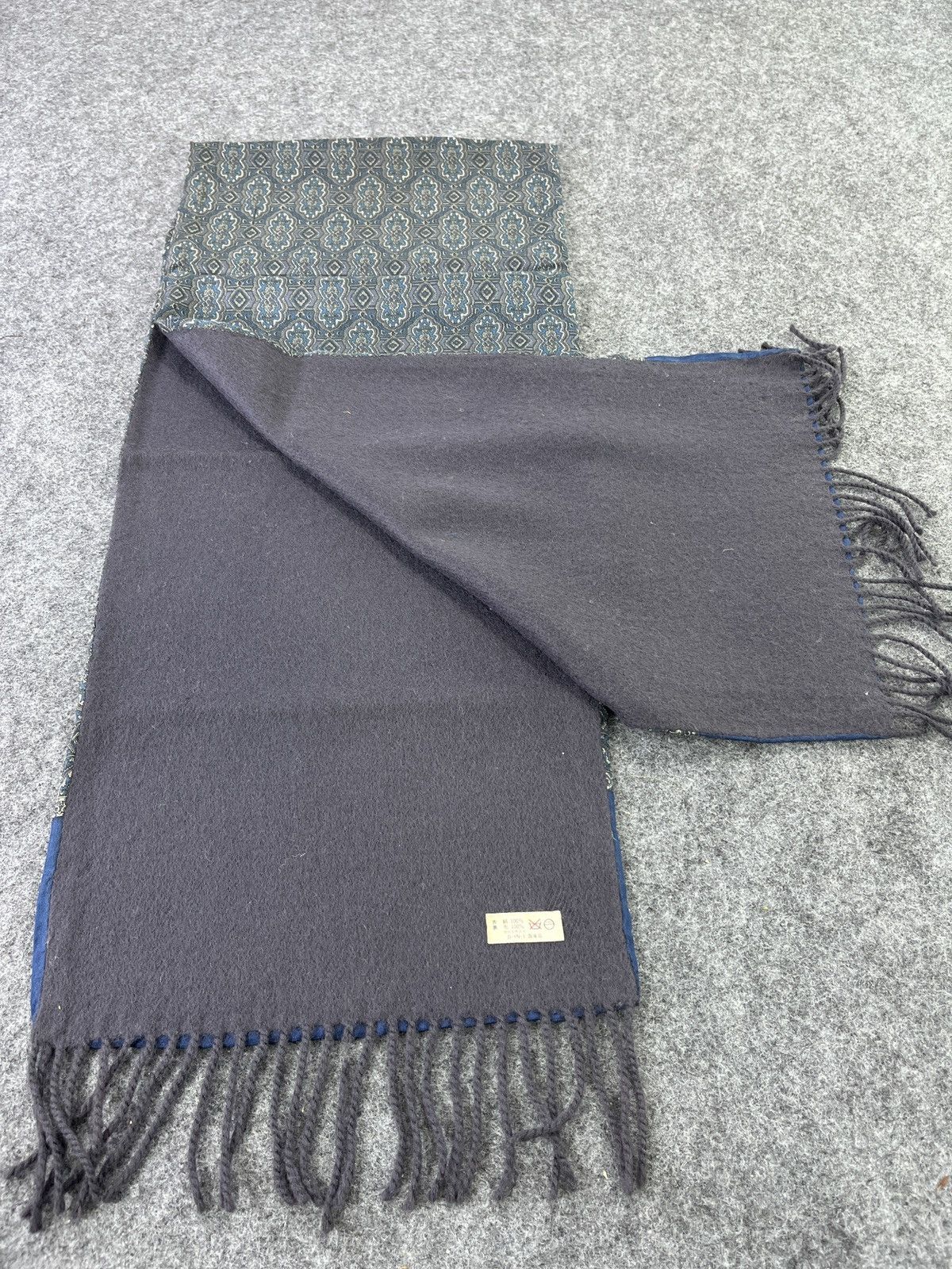 Other Marelli Silk Scarf Paisley Wool / Muffler / Neckwear - T349 Size ONE SIZE - 2 Thumbnail